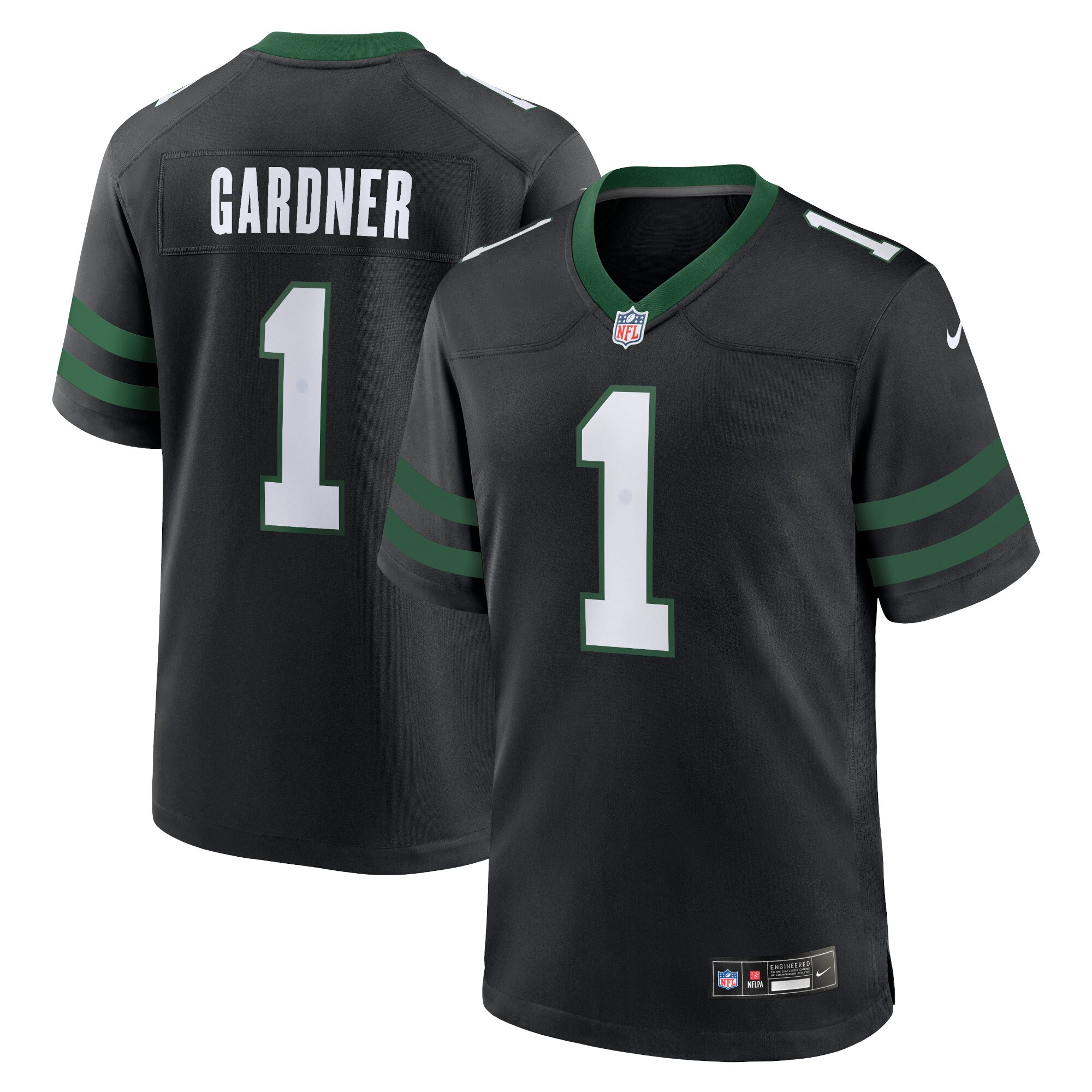 Ahmad Sauce Gardner New York Jets  Alternate Game Jersey - Legacy Black