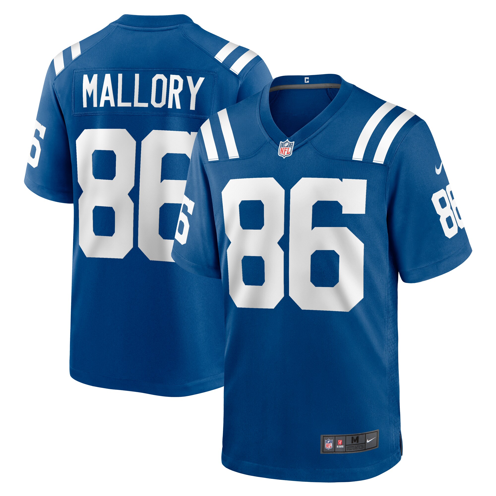 Will Mallory Indianapolis Colts  Team Game Jersey -  Royal