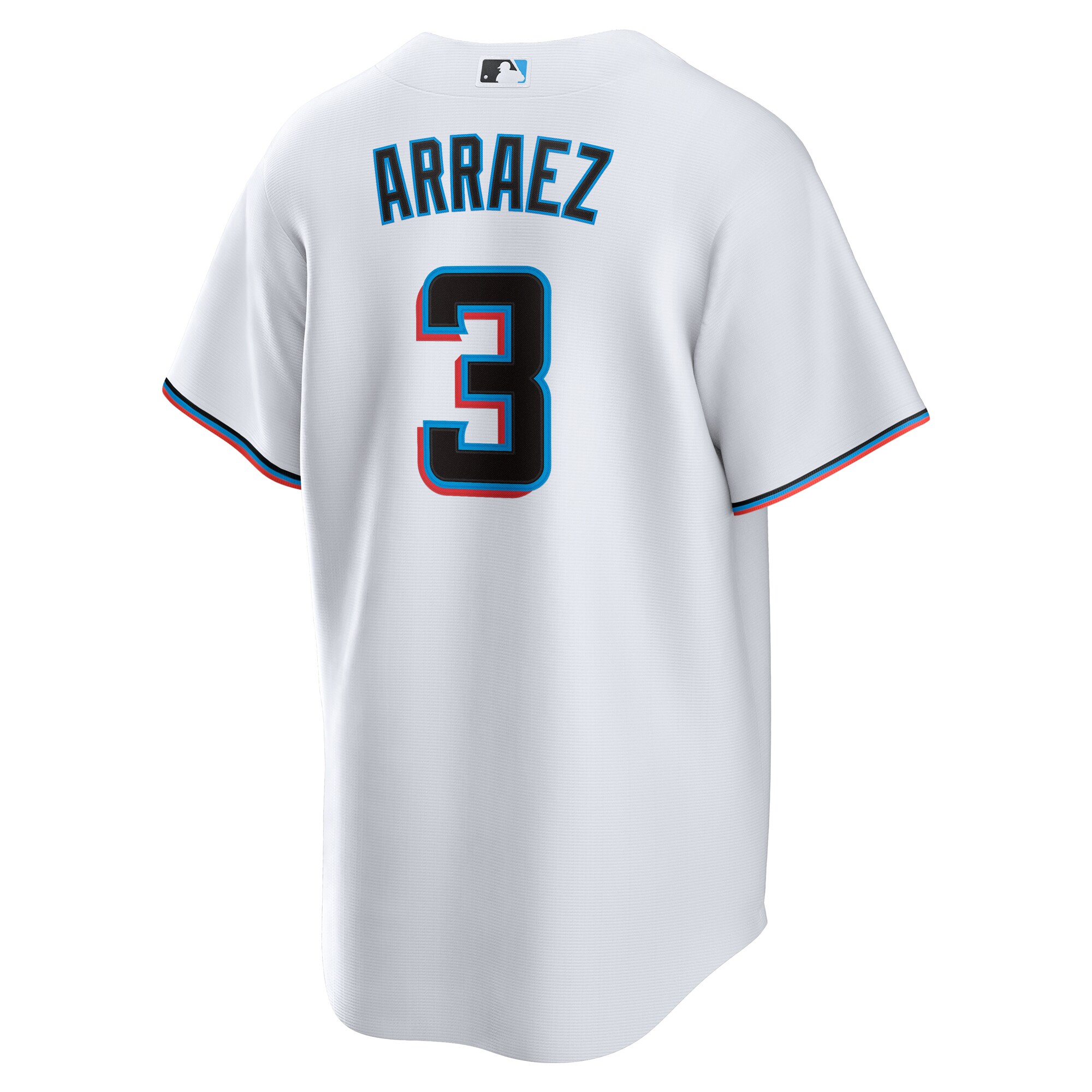 Luis Arraez Miami Marlins  Home Replica Player Jersey - White