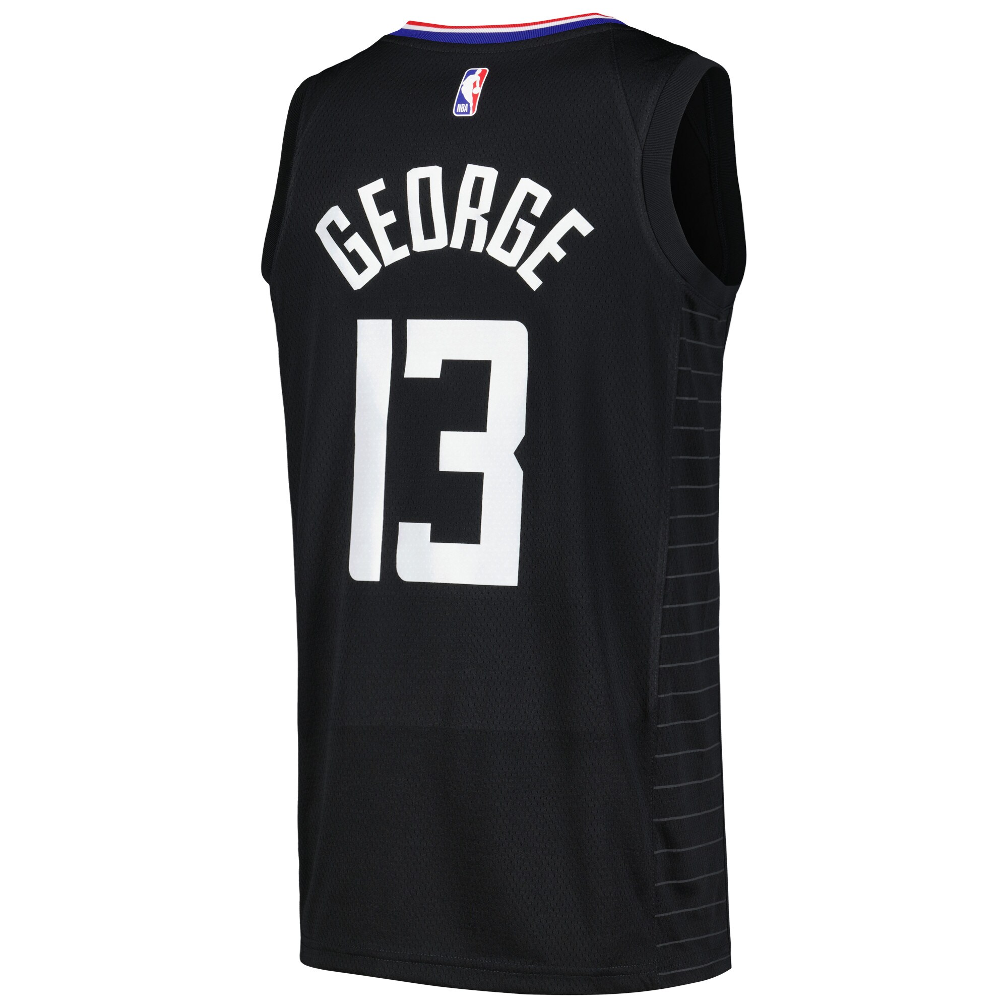 Paul George LA Clippers Jordan Brand  Swingman Player Jersey - Statement Edition - Black