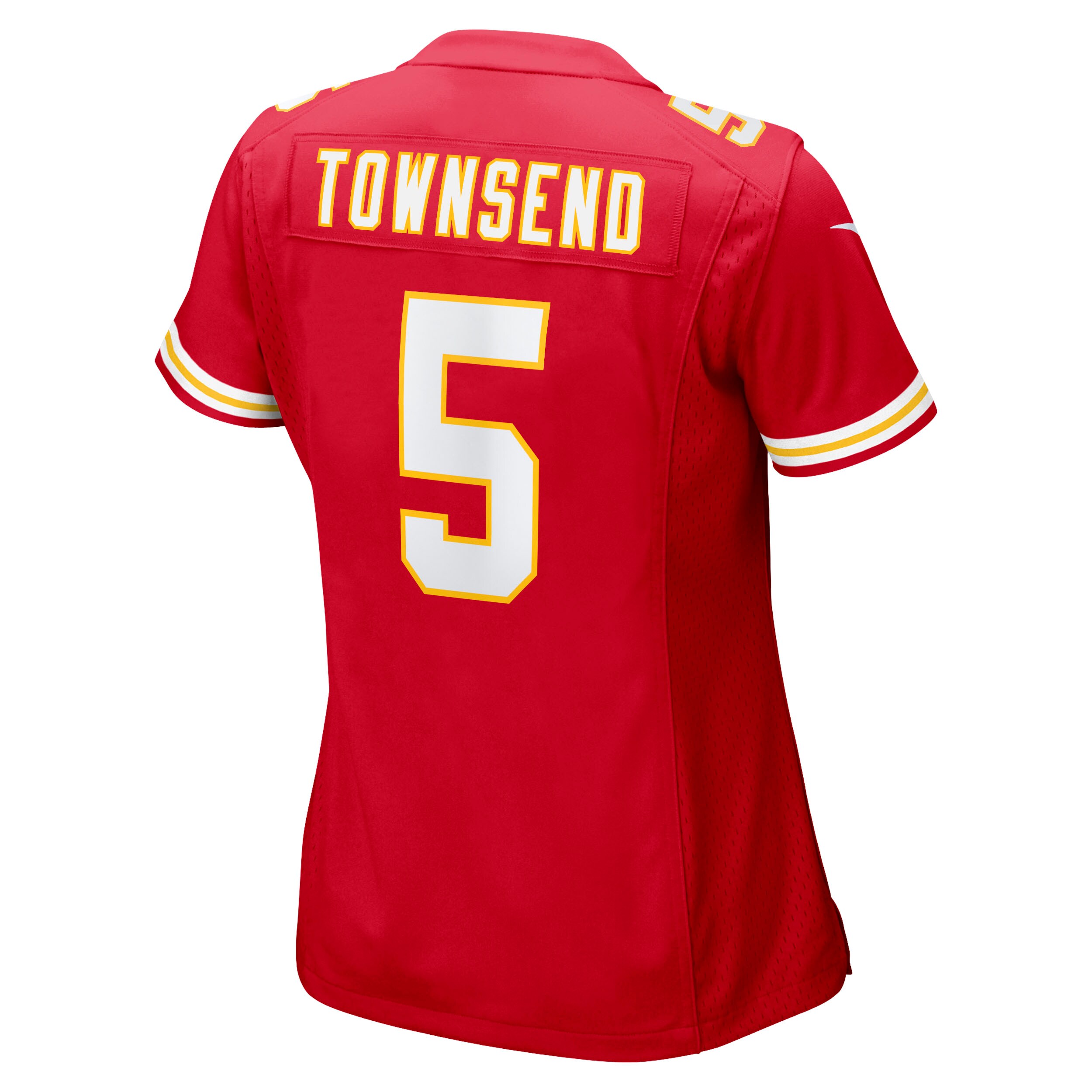 Tommy Townsend Kansas City Chiefs  Women's Game Jersey - Red