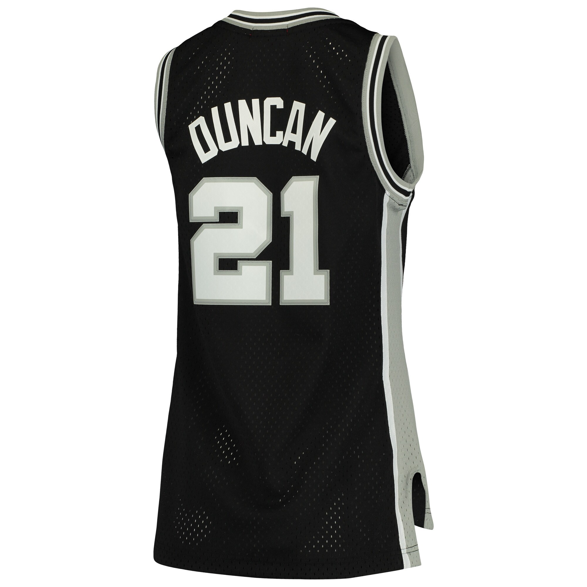 Tim Duncan San Antonio Spurs Mitchell & Ness Women's 1998\/99 Hardwood Classics Swingman Jersey - Black