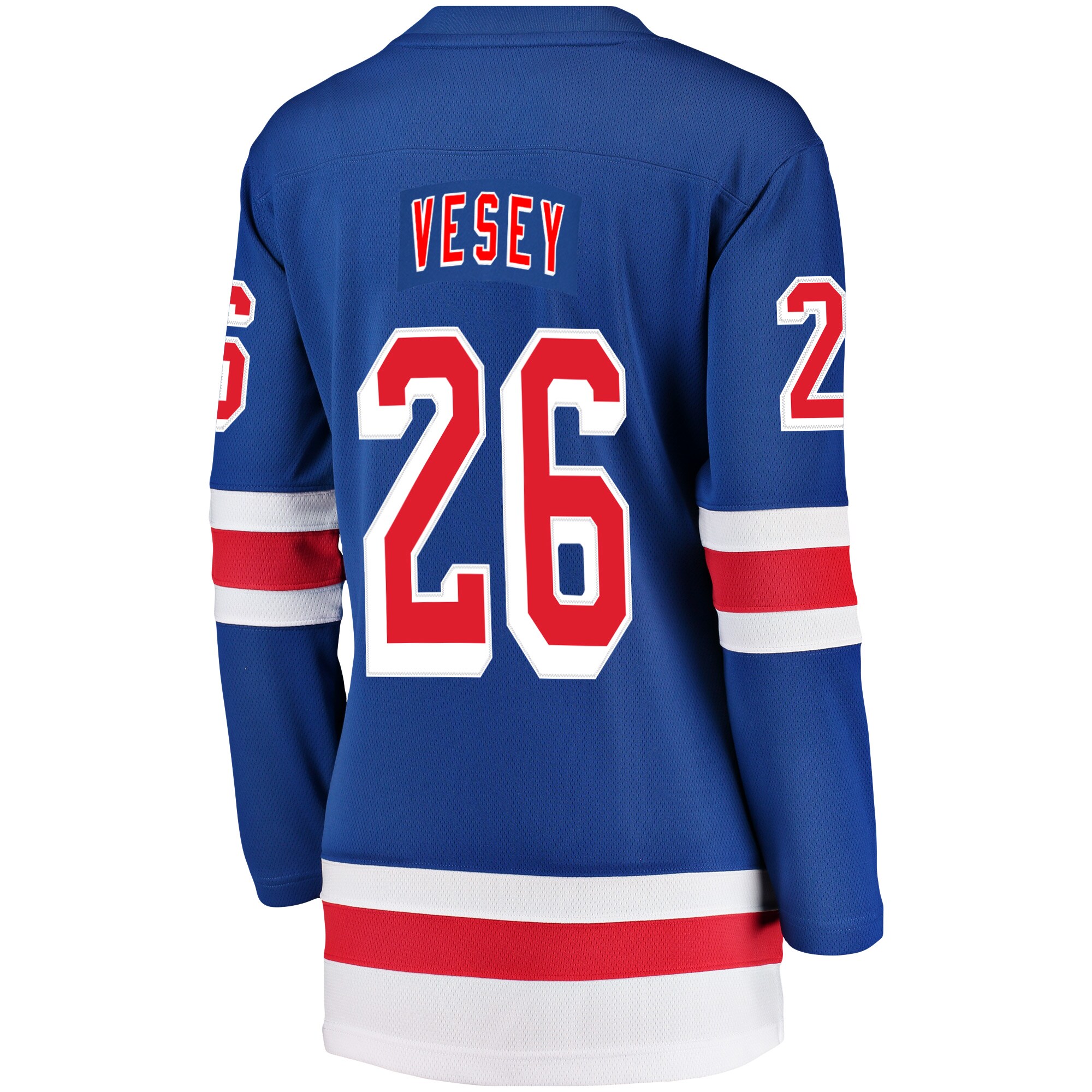 Jimmy Vesey New York Rangers Fanatics Women's Breakaway Player Jersey - Blue