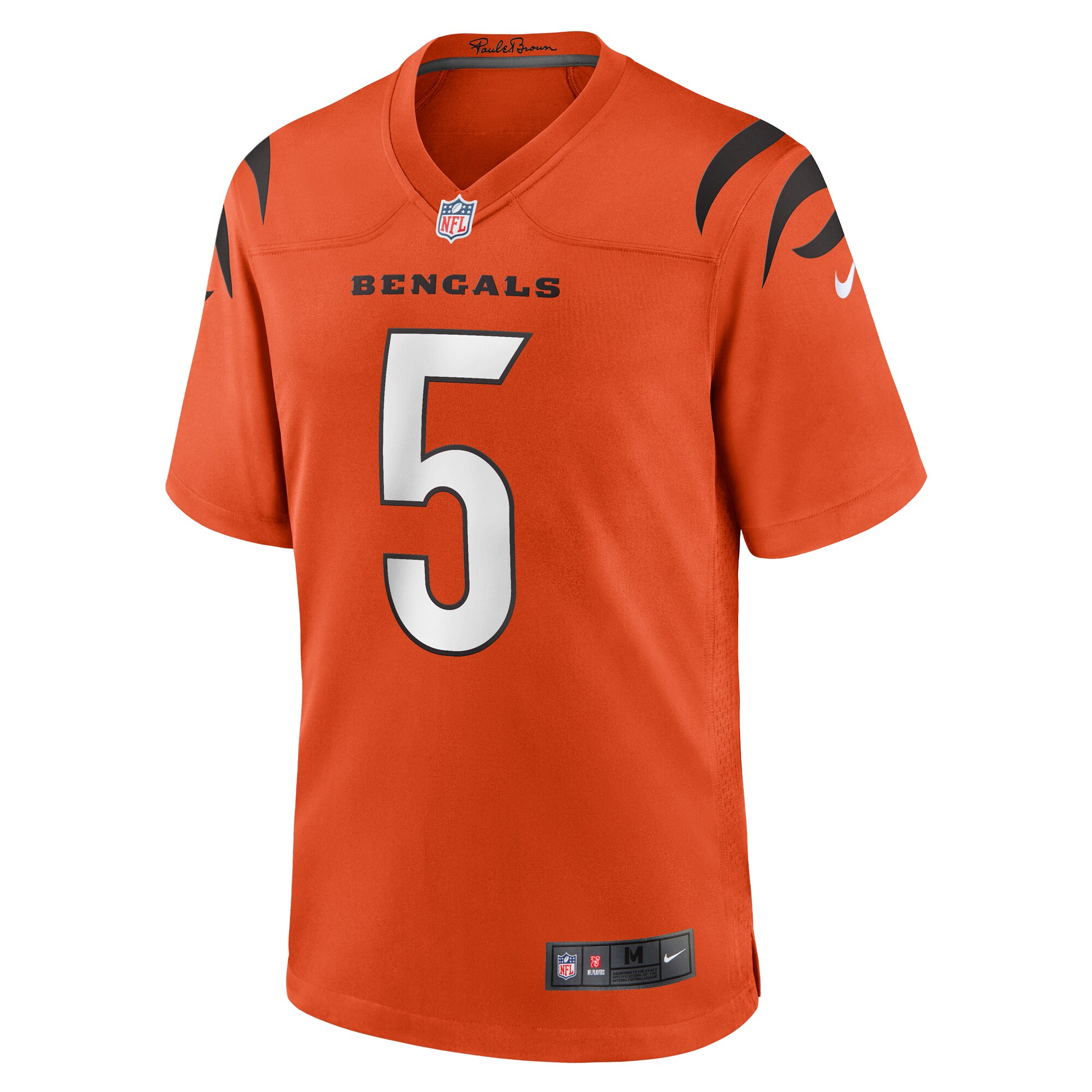 Tee Higgins Cincinnati Bengals  Alternate Game Player Jersey - Orange