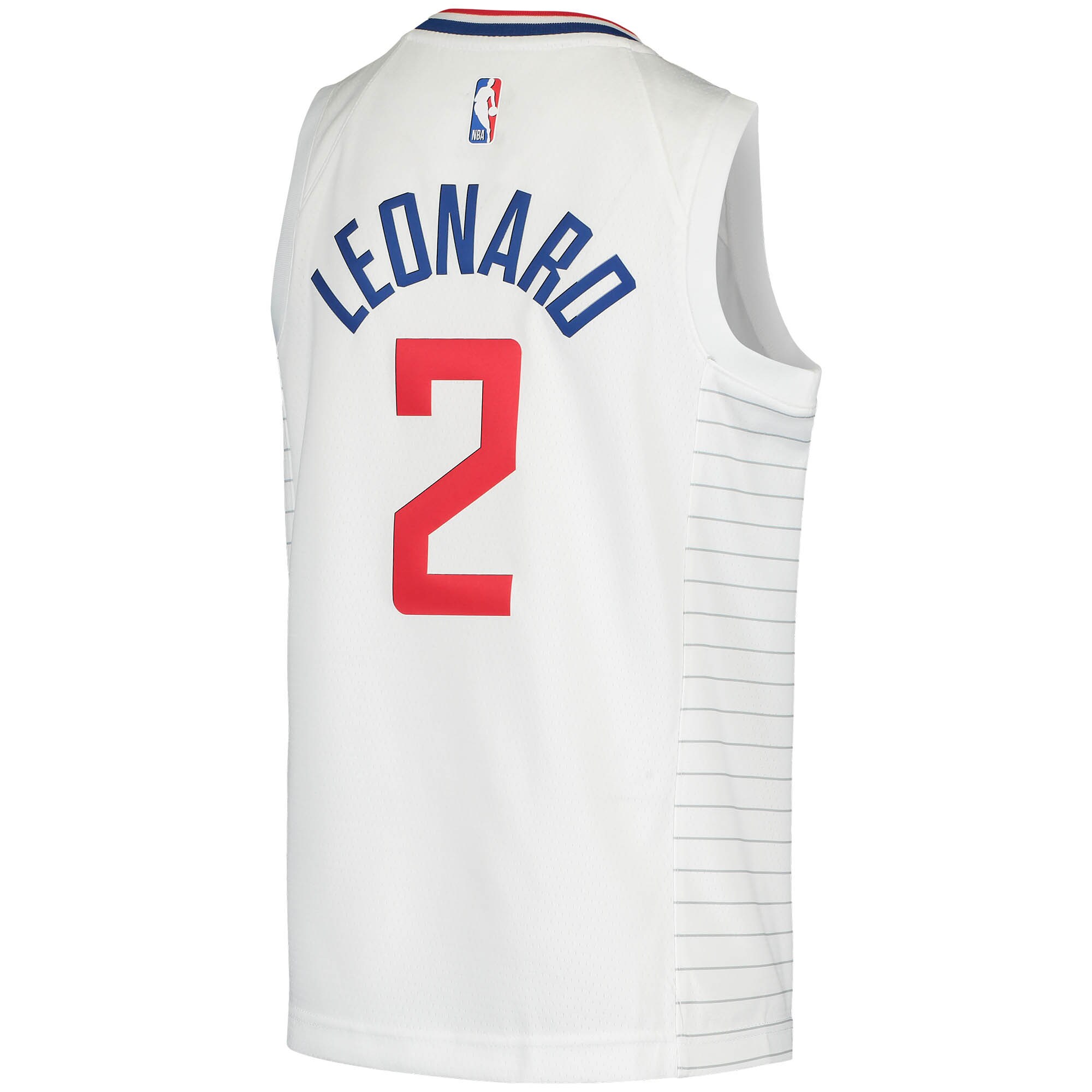 Kawhi Leonard LA Clippers  Youth 2020\/21 Swingman Jersey - Association Edition - White