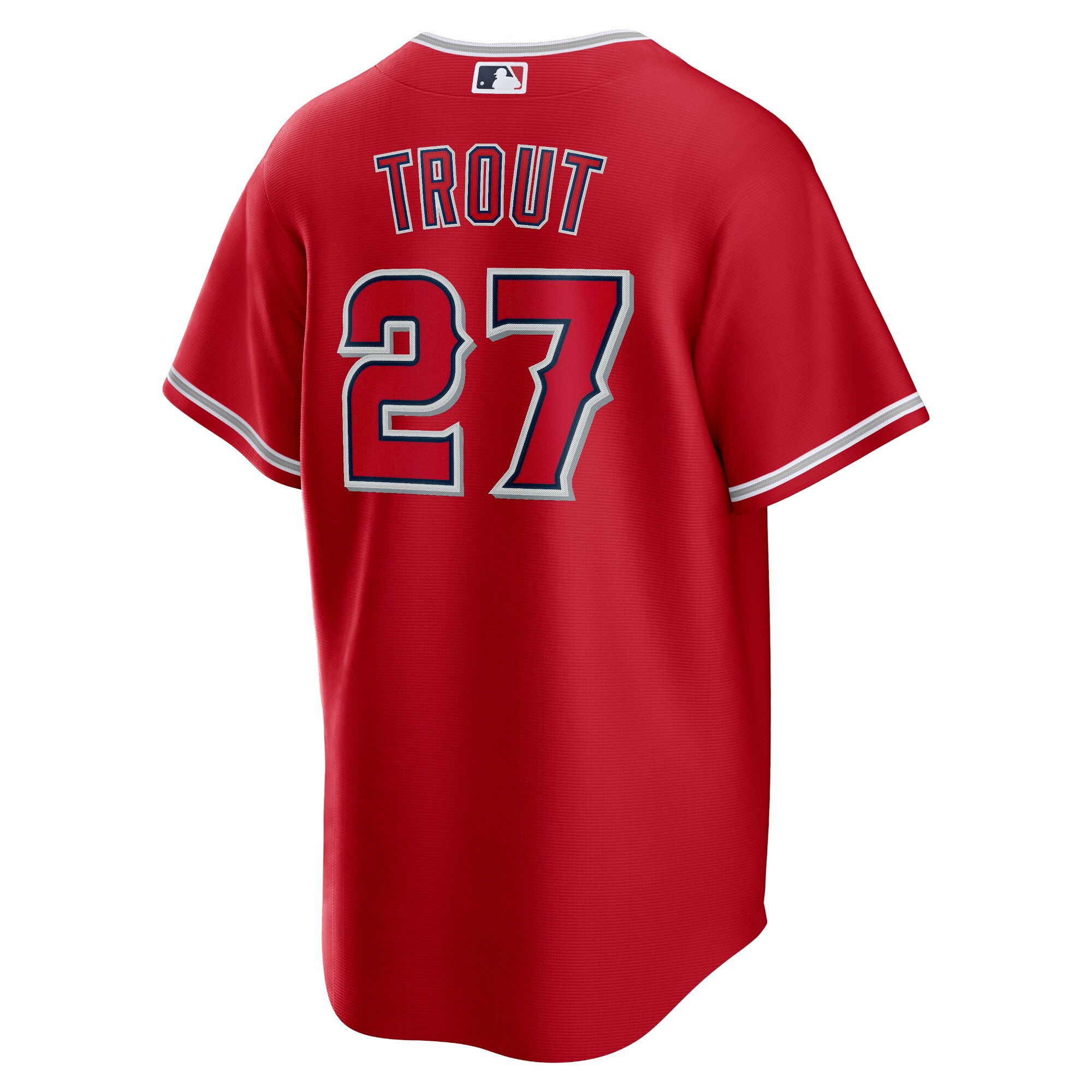 Mike Trout Los Angeles Angels  Alternate Replica Player Name Jersey - Red