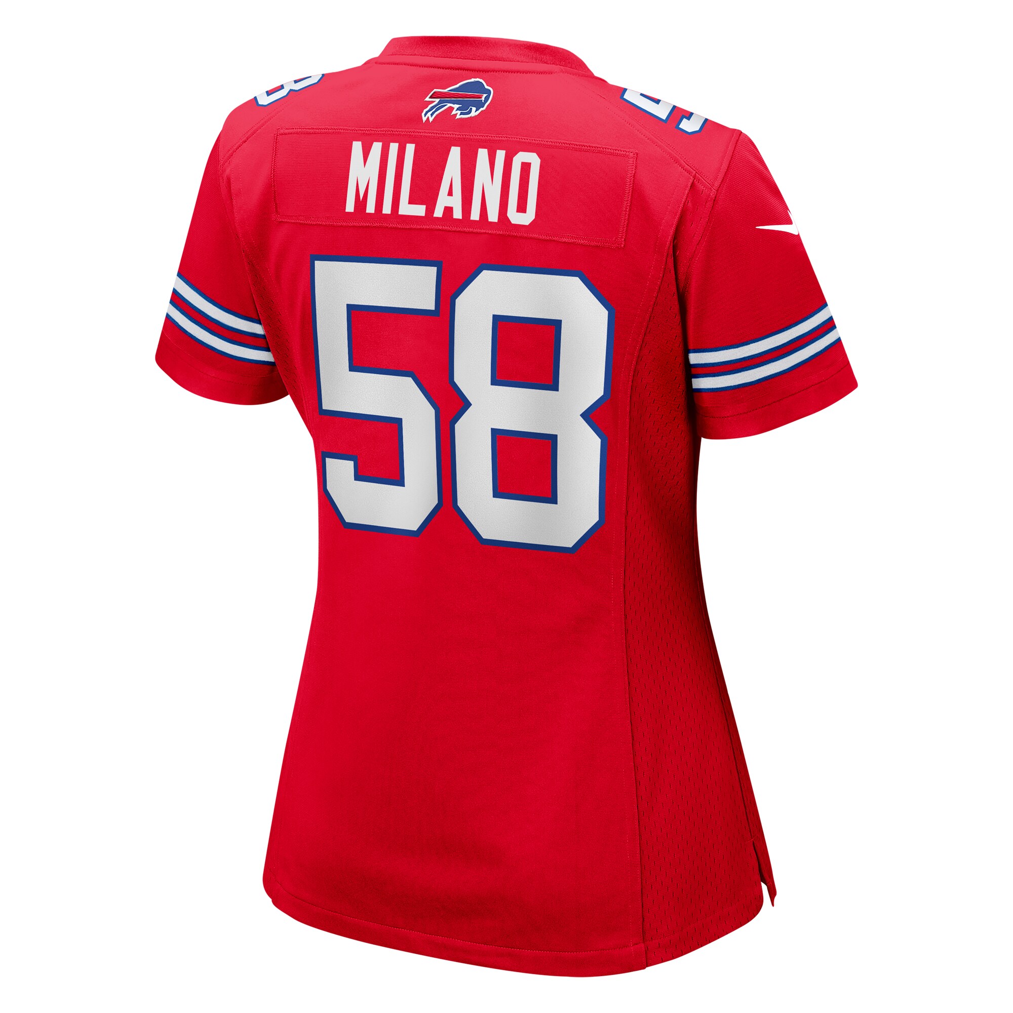 Matt Milano Buffalo Bills  Women's Player Jersey - Red
