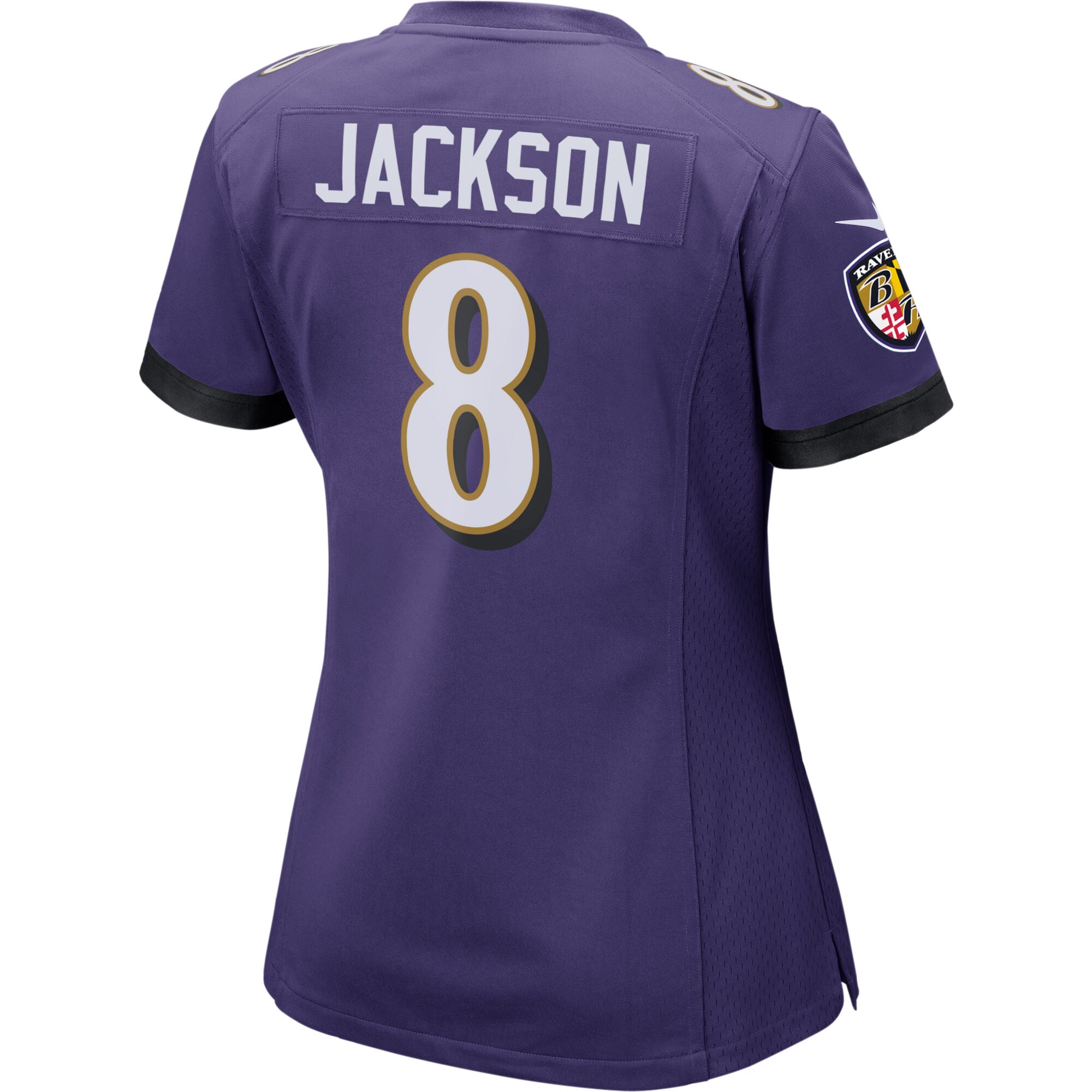 Lamar Jackson Baltimore Ravens  Women's Game Player Jersey - Purple