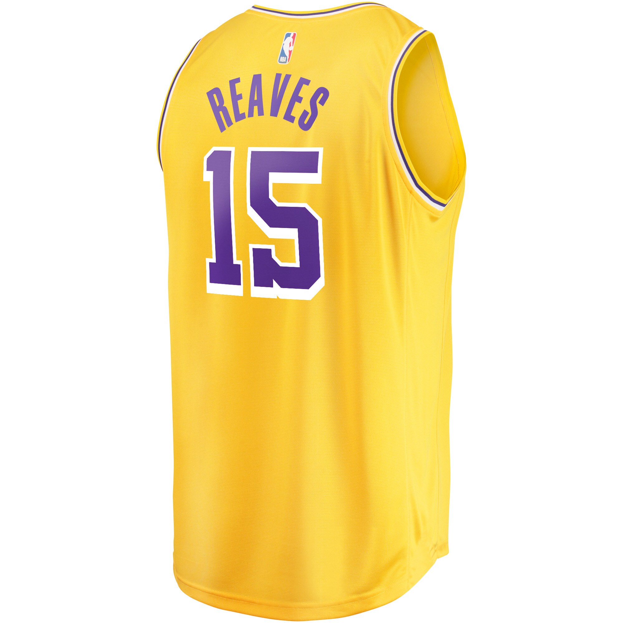 Austin Reaves Los Angeles Lakers Fanatics Youth Fast Break Player Jersey - Icon Edition - Gold
