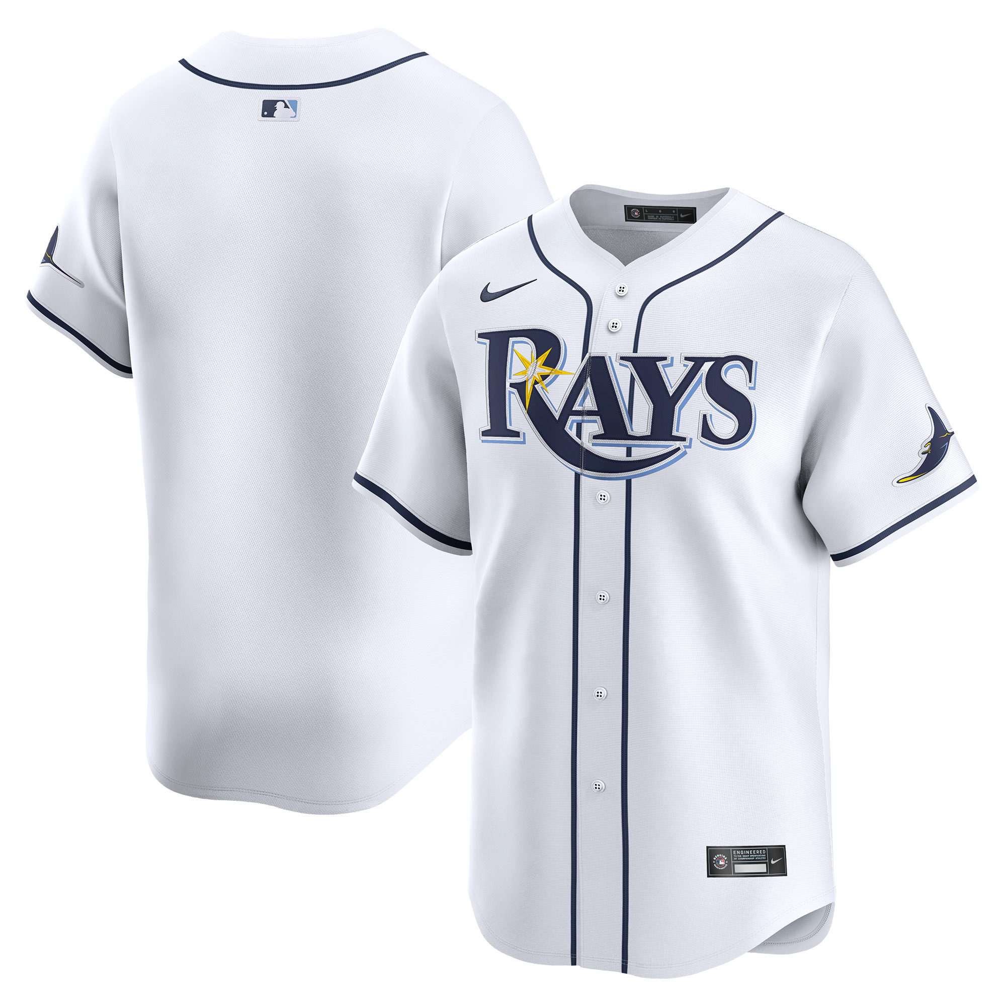 Tampa Bay Rays  Home Limited Jersey - White