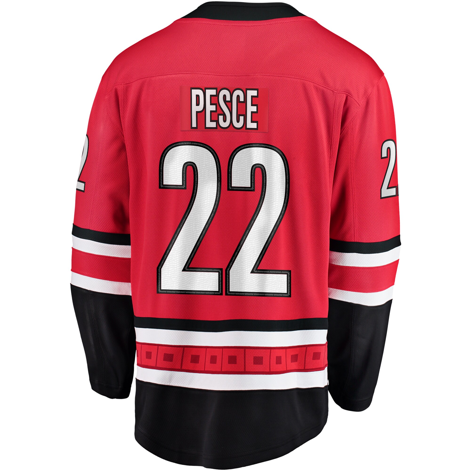 Brett Pesce Carolina Hurricanes Fanatics Alternate Breakaway Player Jersey - Red