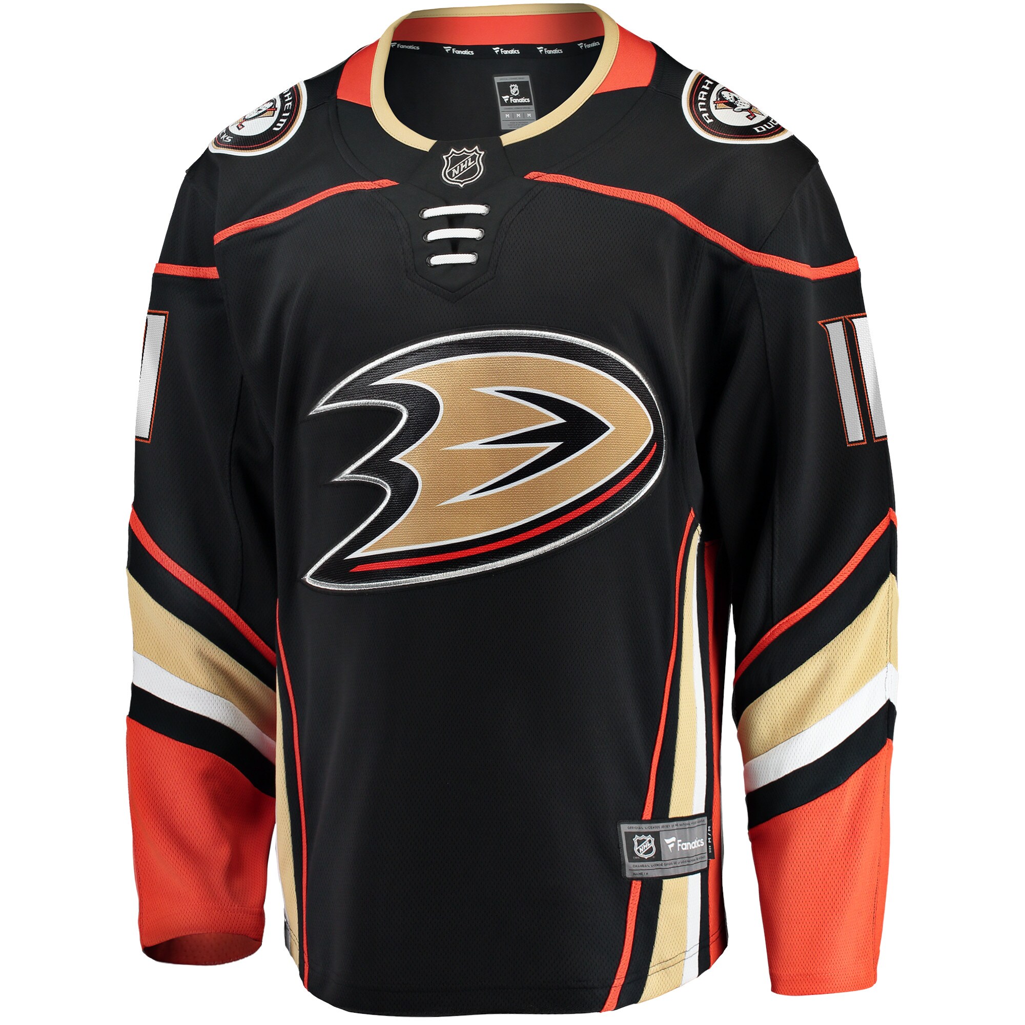 Trevor Zegras Anaheim Ducks Fanatics Home Breakaway Player Jersey - Black
