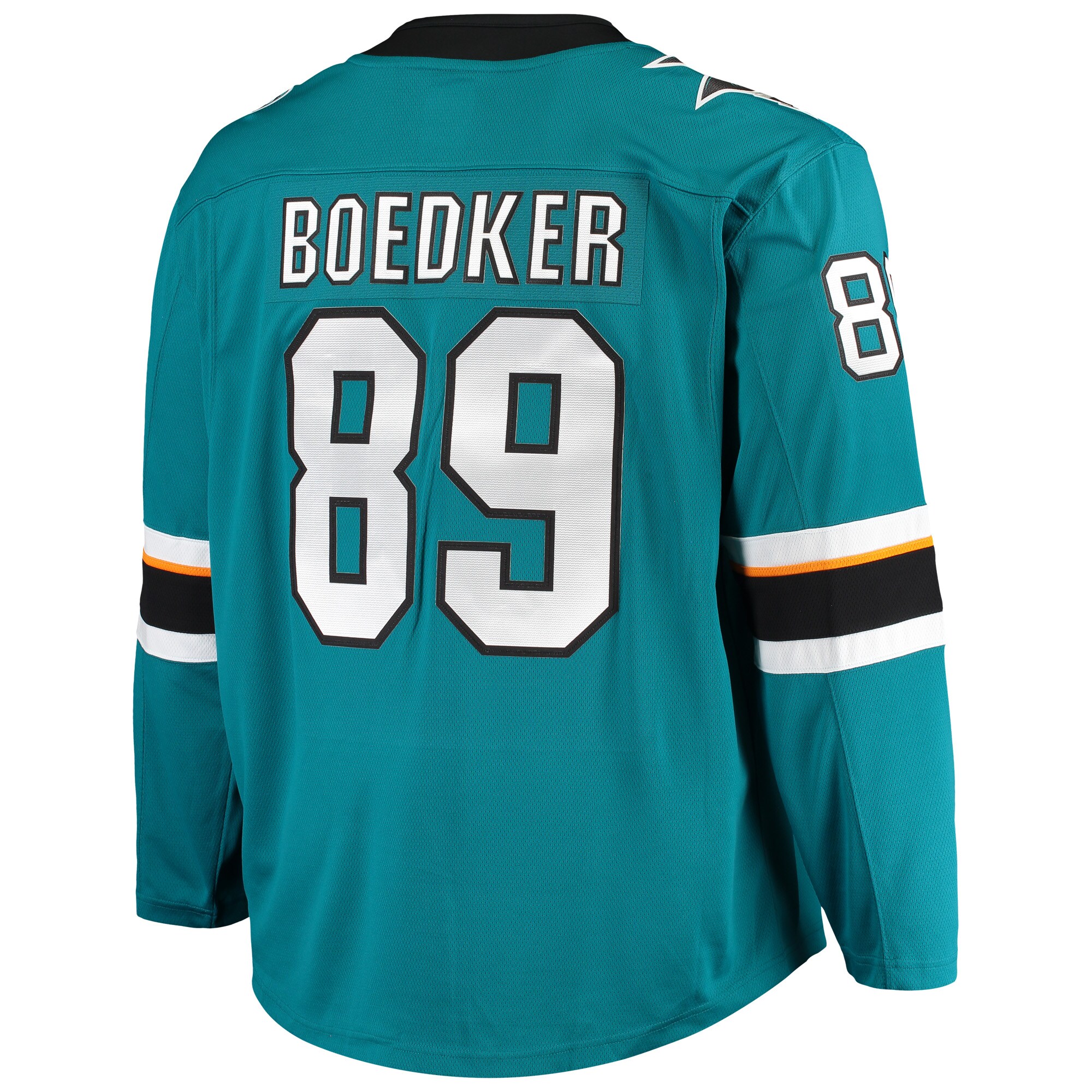 Mikkel Boedker San Jose Sharks Fanatics Breakaway Home Player Jersey - Teal