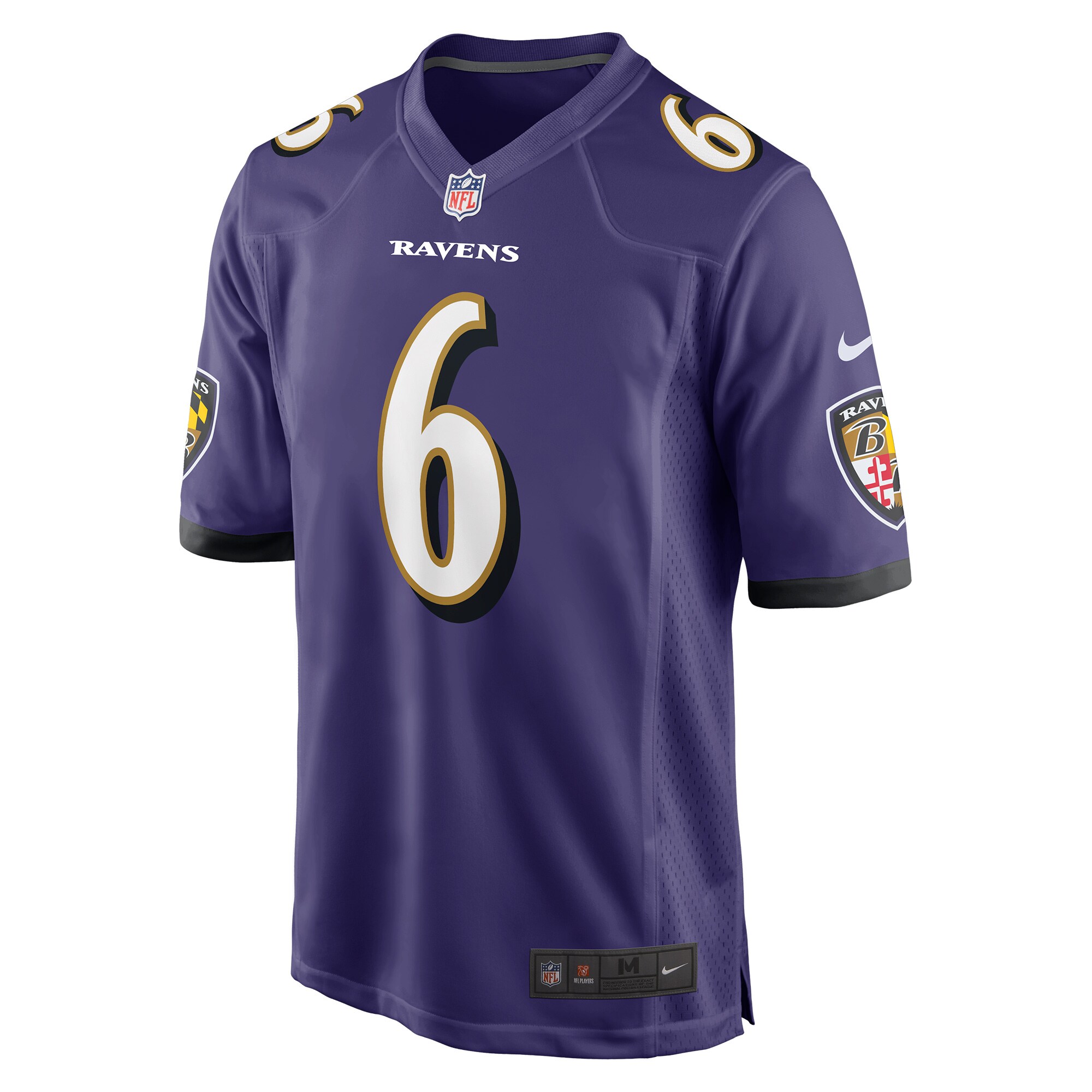 Patrick Queen Baltimore Ravens  Game Player Jersey - Purple