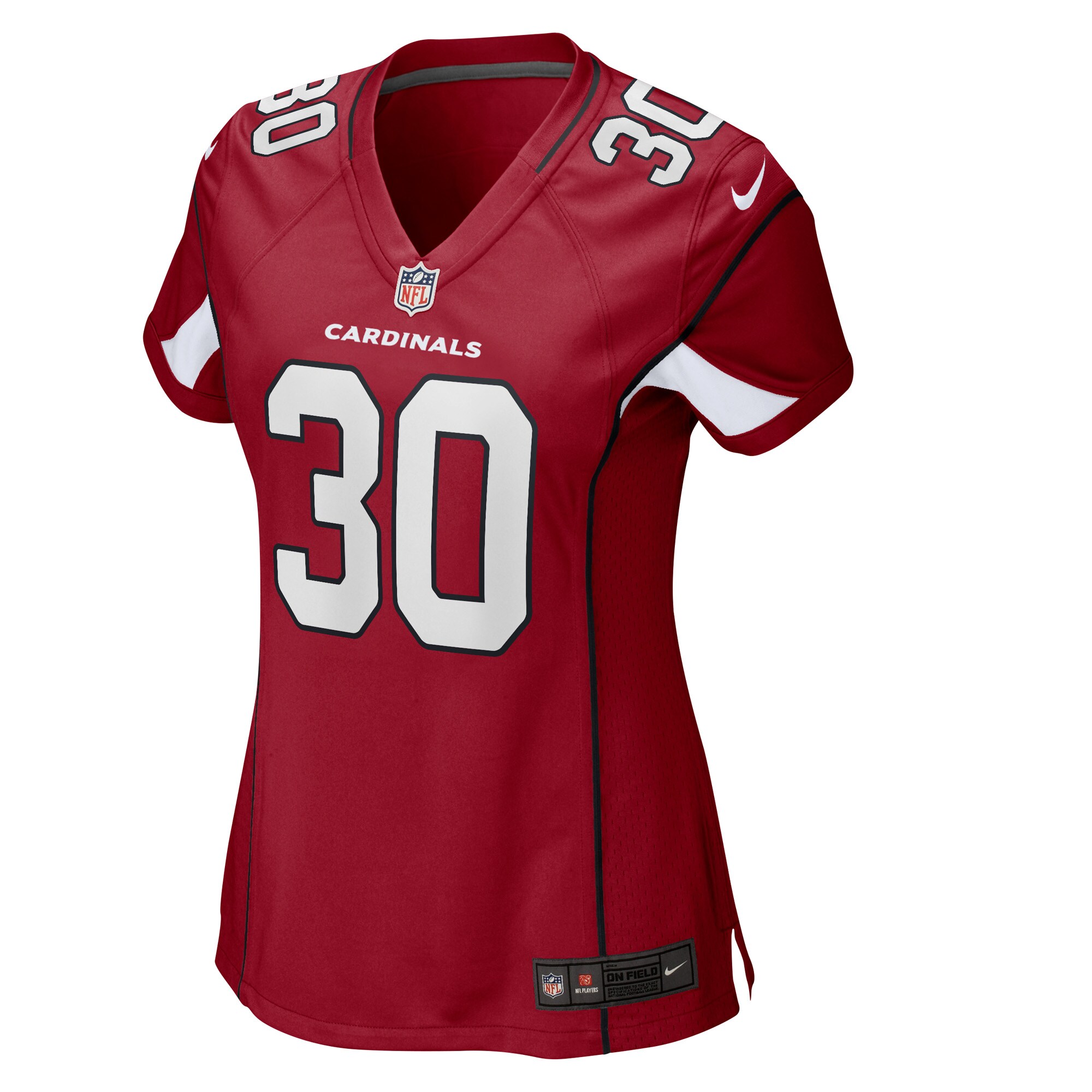 Keaontay Ingram Arizona Cardinals  Women's Game Player Jersey - Cardinal