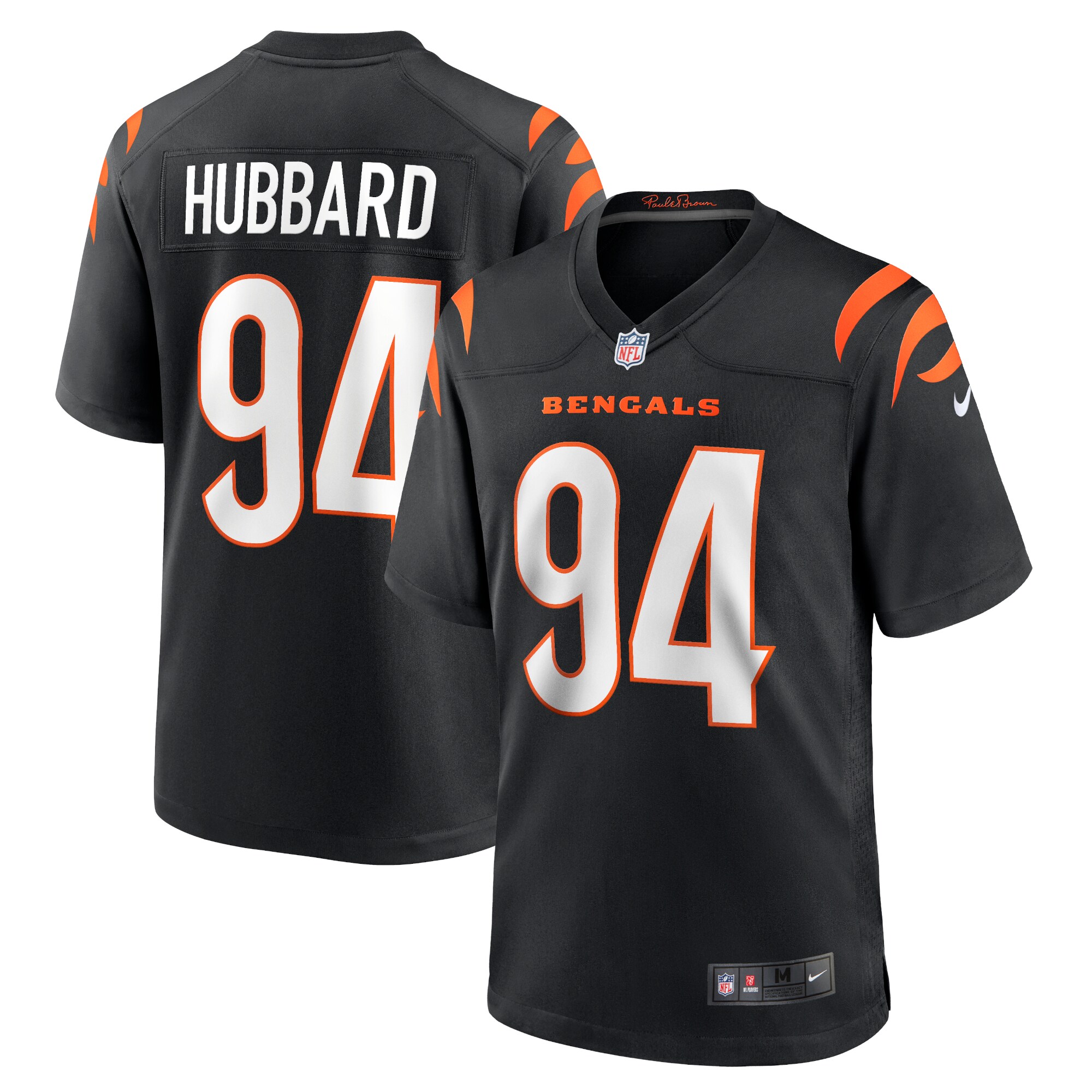 Sam Hubbard Cincinnati Bengals  Player Game Jersey - Black