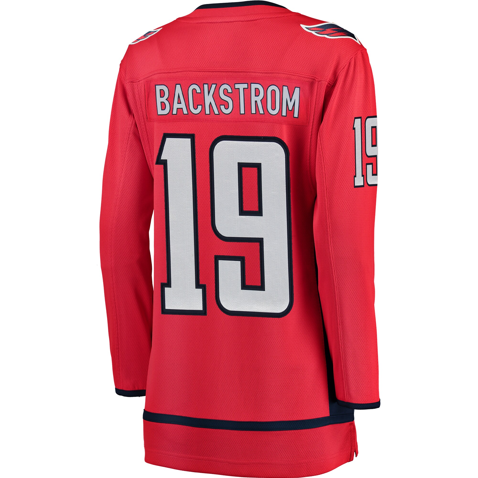 Nicklas Backstrom Washington Capitals Fanatics Women's Home Breakaway Player Jersey - Red