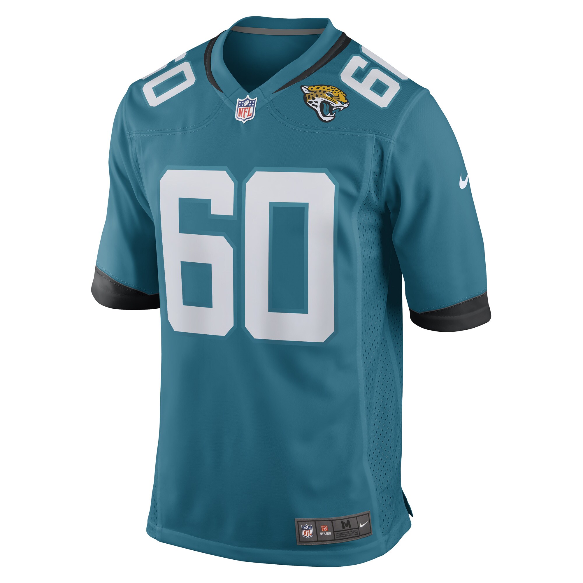 Darryl Williams Jacksonville Jaguars  Game Player Jersey - Teal