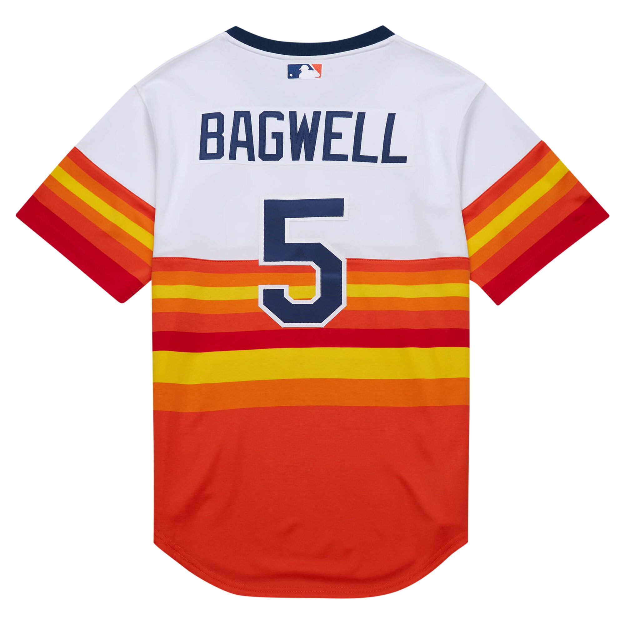 Jeff Bagwell Houston Astros Mitchell & Ness 2004 Cooperstown Collection Authentic Throwback Jersey - White