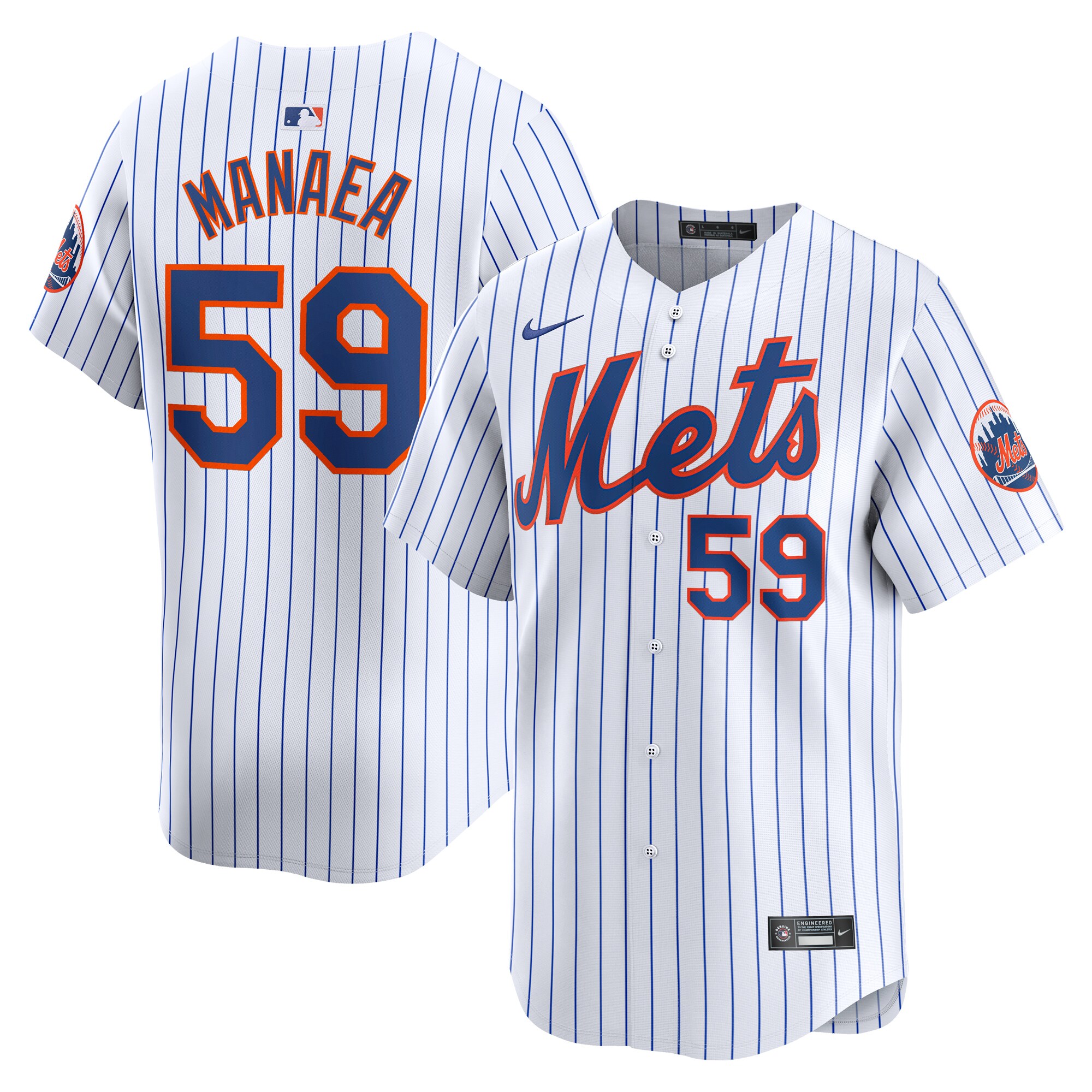 Sean Manaea New York Mets  Home Limited Player Jersey\u00c2\u00a0\u00e2\u20ac\u201c White