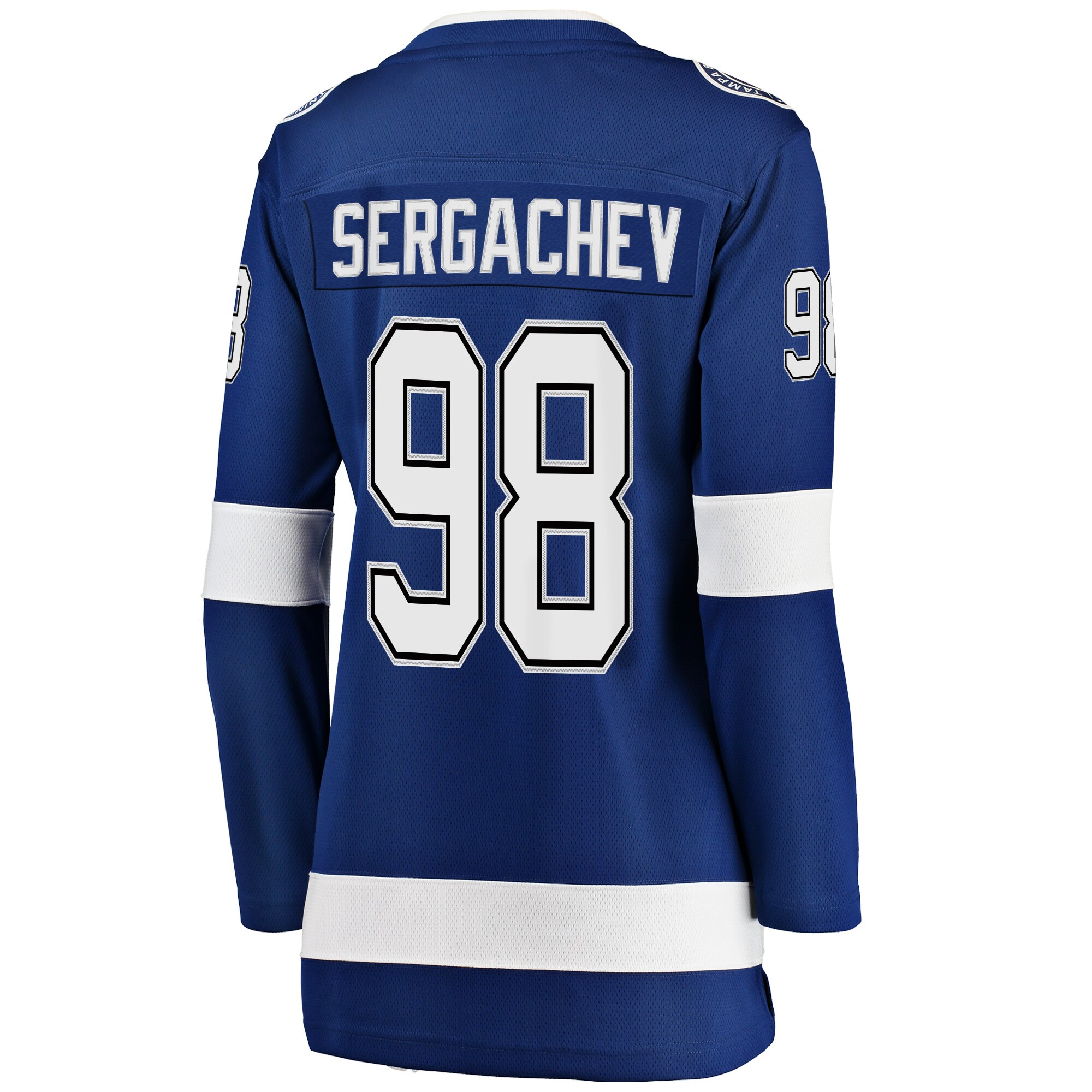 Mikhail Sergachev Tampa Bay Lightning Fanatics Women's Breakaway Player Jersey - Blue