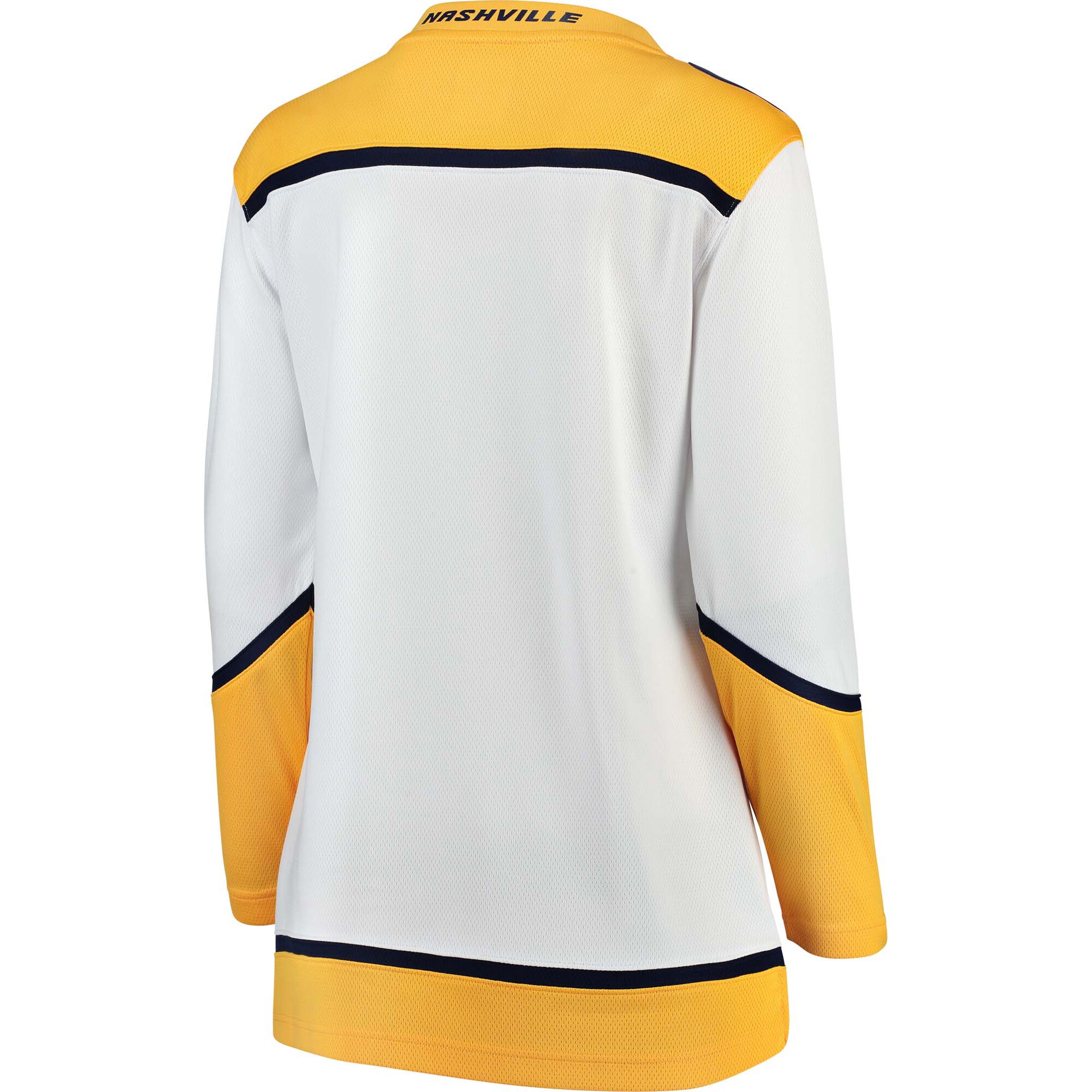 Nashville Predators Fanatics Women's Away Breakaway Jersey - White