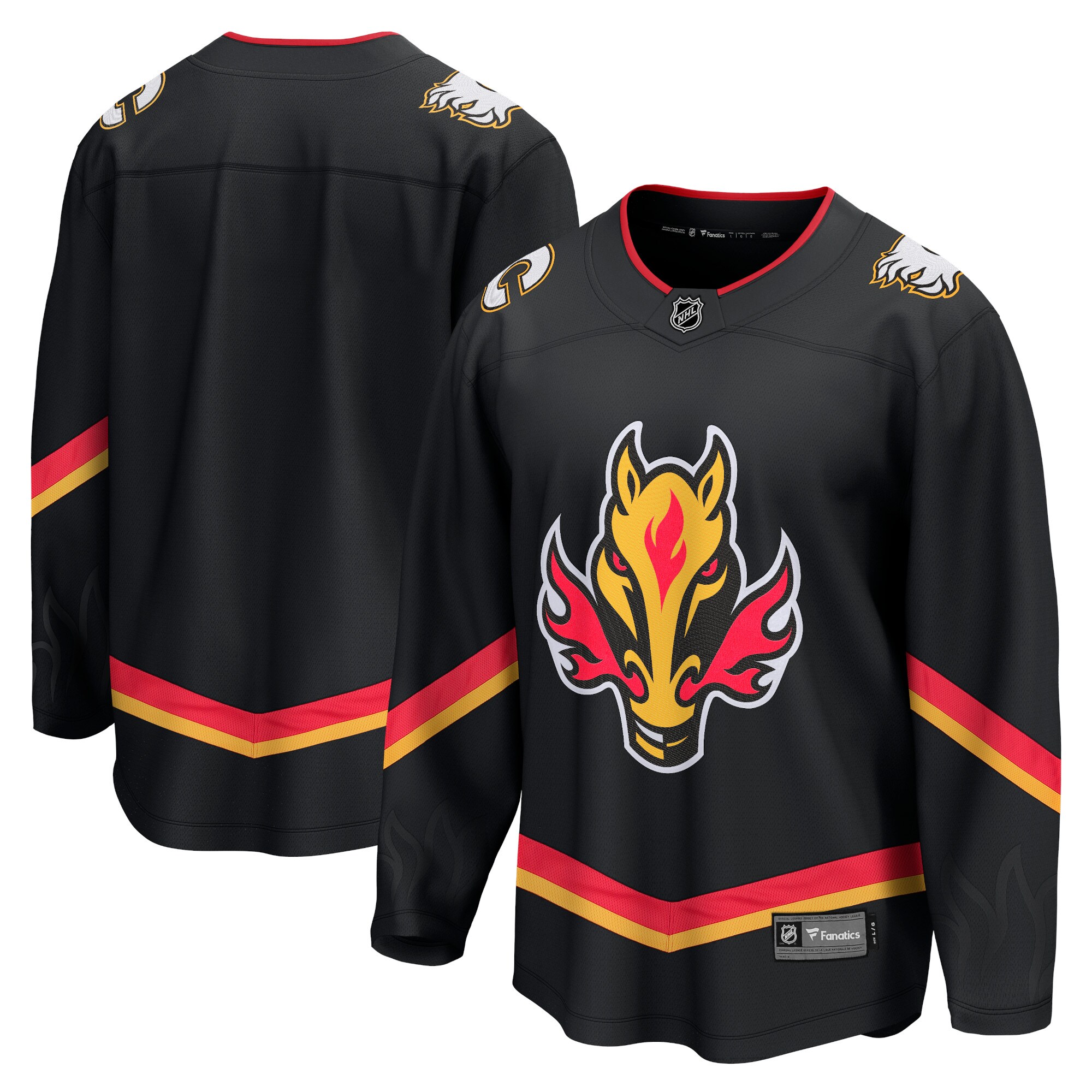 Calgary Flames Fanatics Alternate Premier Breakaway Jersey - Black
