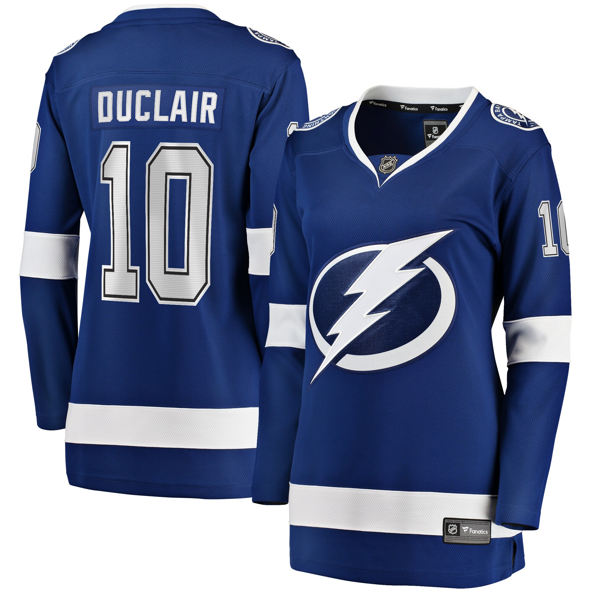 Anthony Duclair Tampa Bay Lightning Fanatics Women's Home Breakaway Player Jersey - Blue