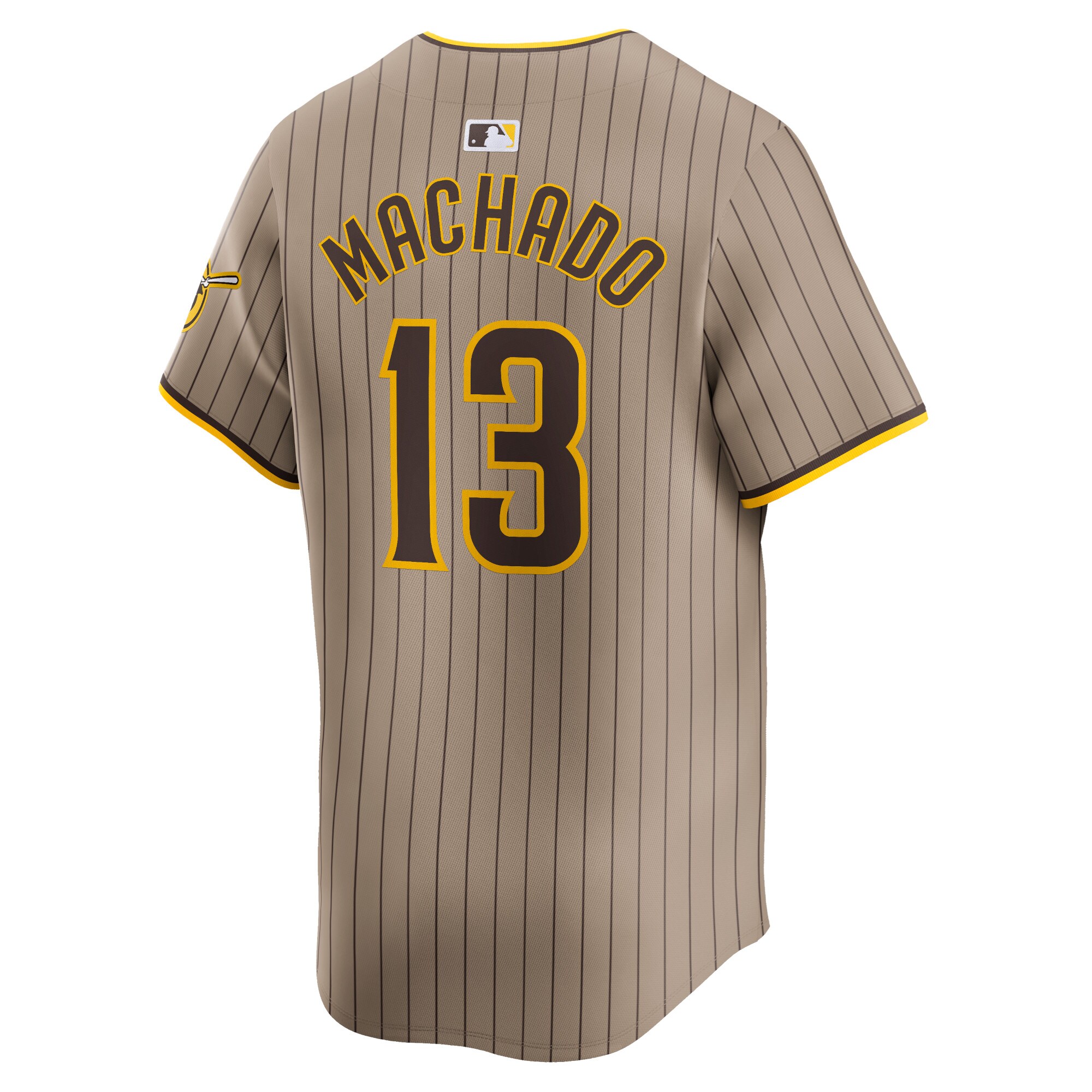 Manny Machado San Diego Padres  Alternate Limited Player Jersey\u00c2\u00a0\u00e2\u20ac\u201c Tan