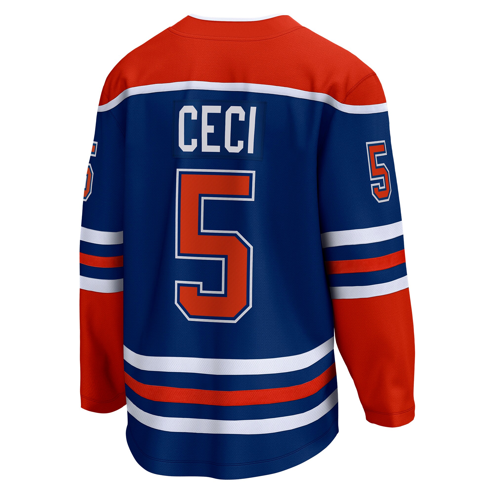 Cody Ceci Edmonton Oilers Fanatics Home Breakaway Player Jersey - Royal
