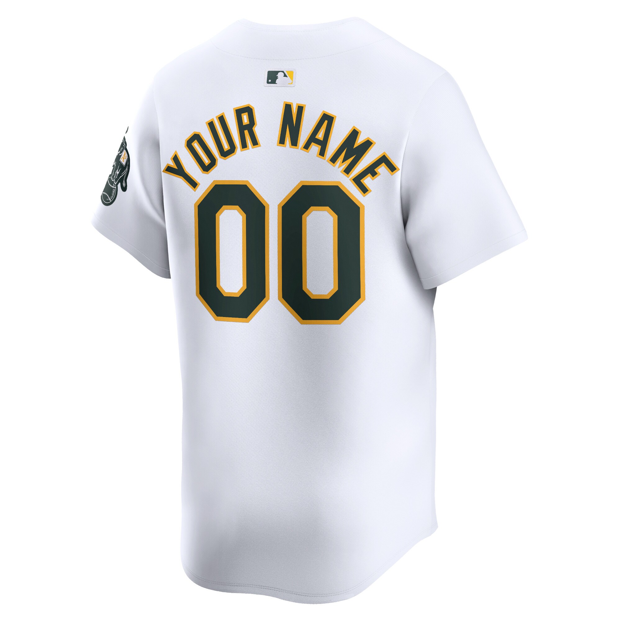 Oakland Athletics  Youth Home Limited Custom Jersey - White