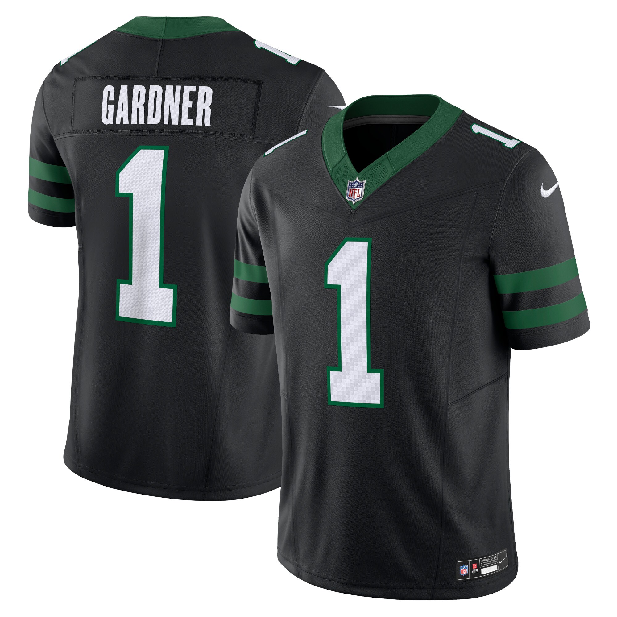 Ahmad Sauce Gardner New York Jets  Alternate Vapor F.U.S.E. Limited Jersey  - Legacy Black