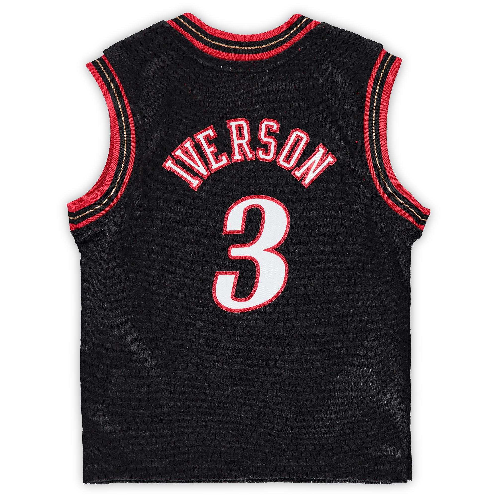 Allen Iverson Philadelphia 76ers Mitchell & Ness Infant 2000\/01 Hardwood Classics Retired Player Jersey - Black