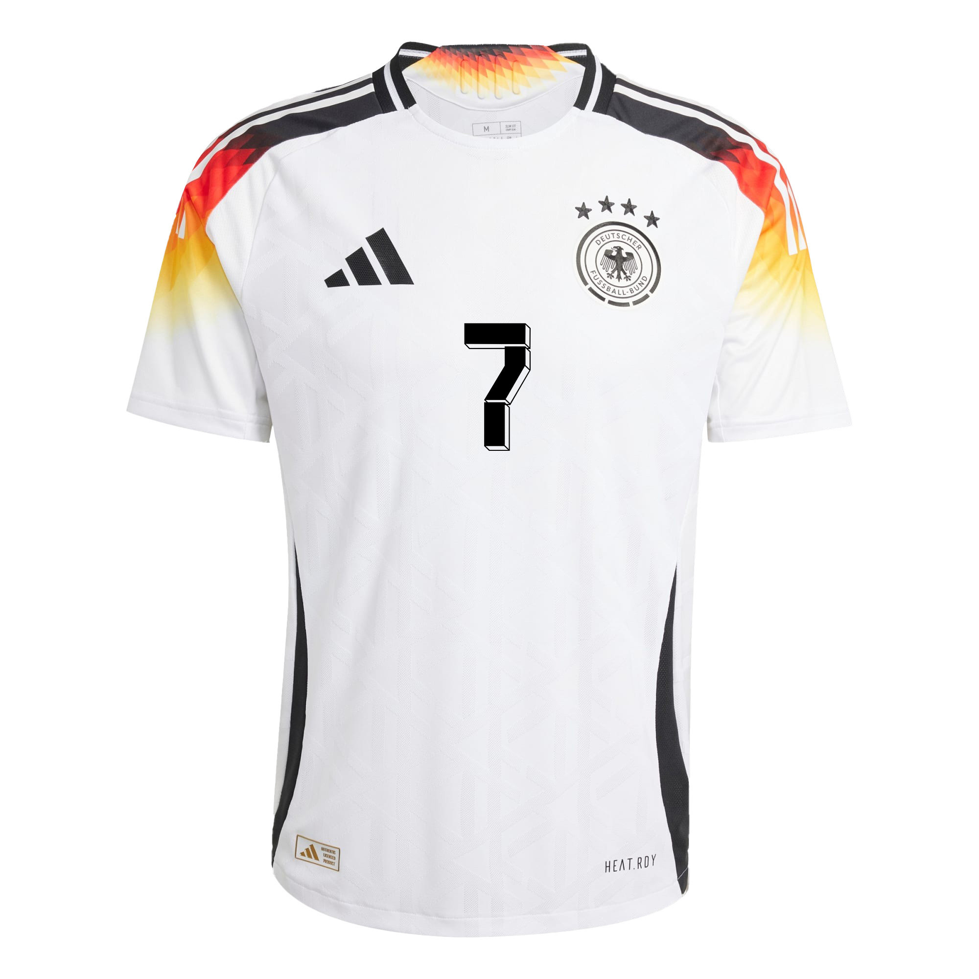 Kai Havertz 7 Signed Germany National Team 2024/25 Home Jersey Autographed - Men