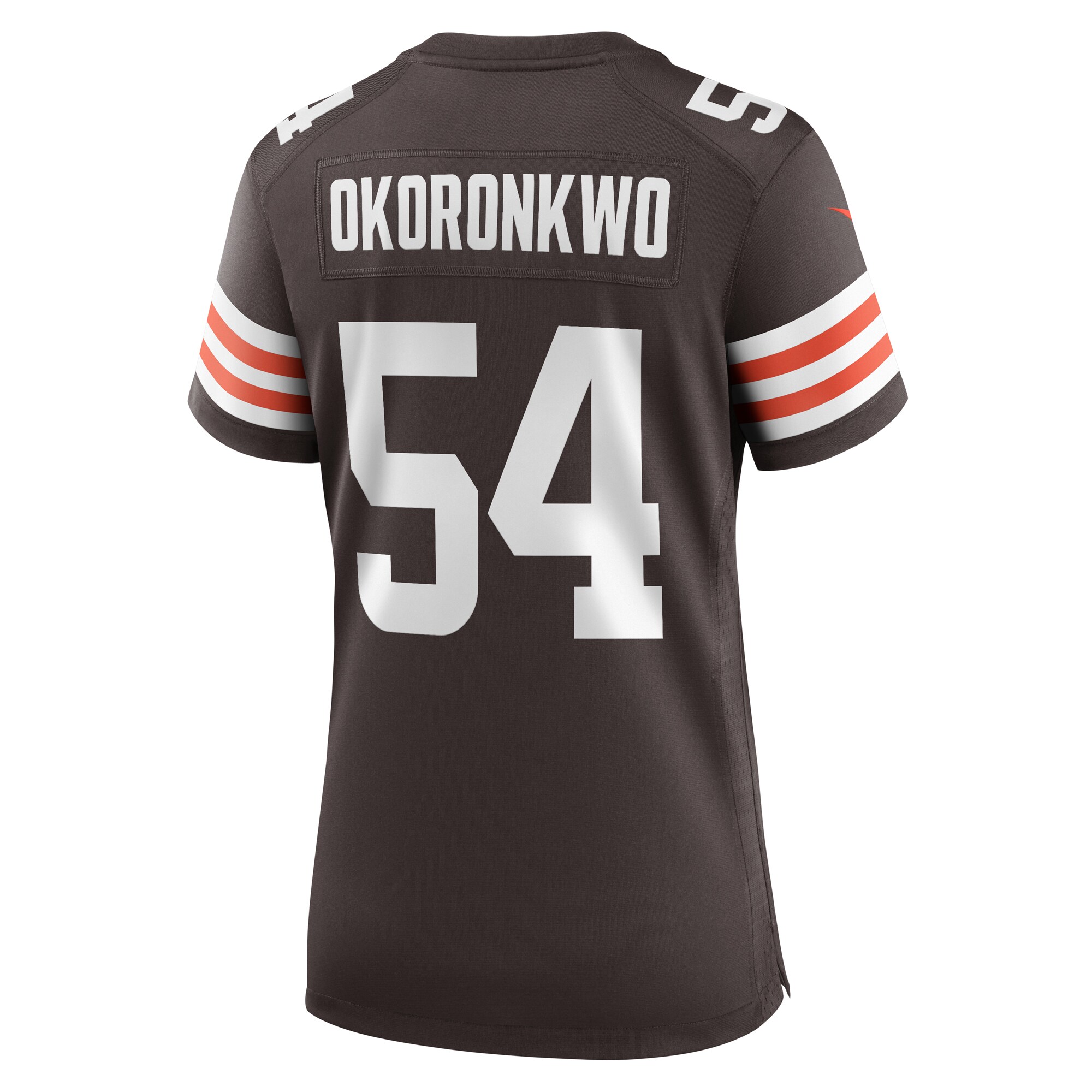 Ogbonnia Okoronkwo Cleveland Browns  Women's Game Player Jersey - Brown