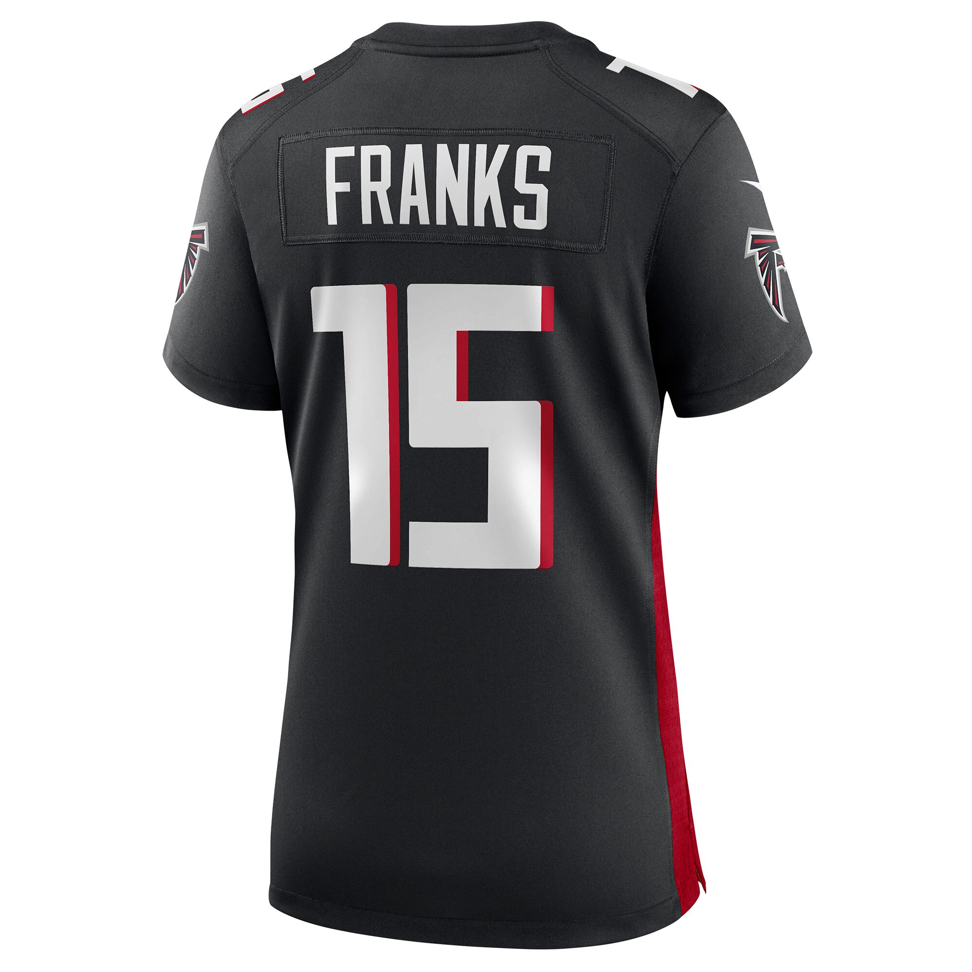 Feleipe Franks Atlanta Falcons  Women's Game Jersey - Black