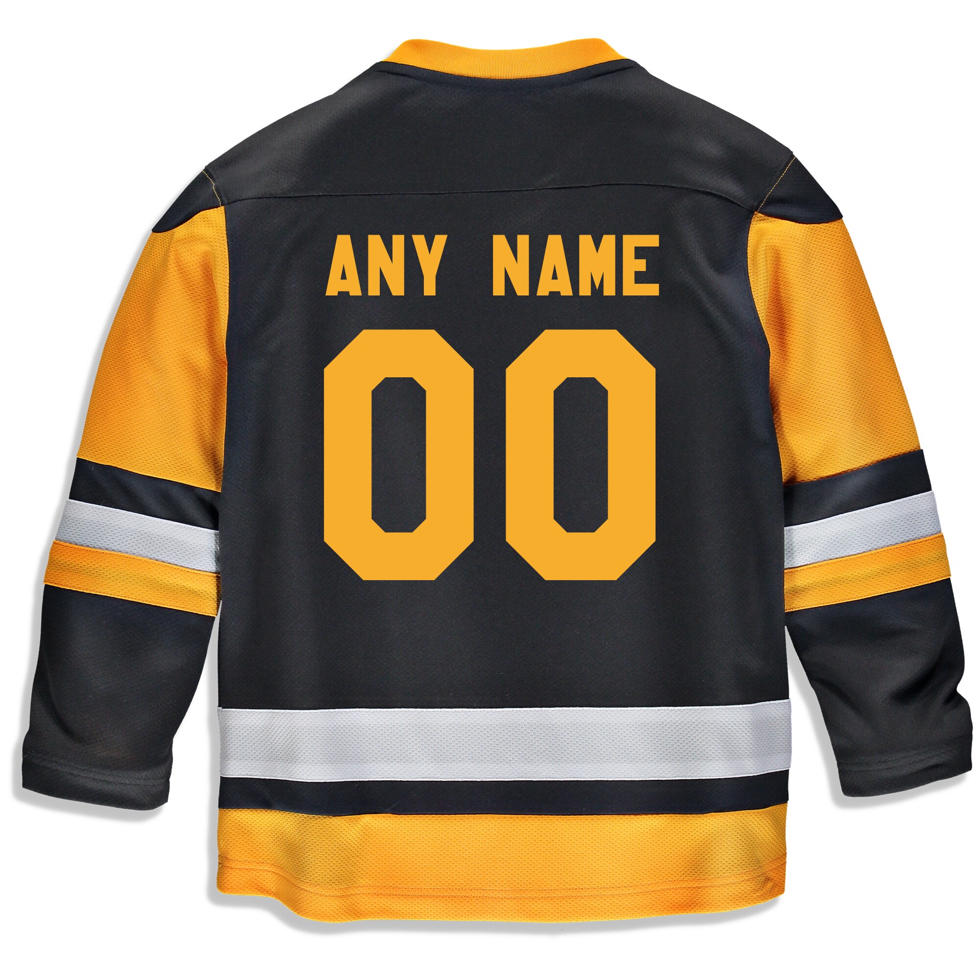 Pittsburgh Penguins Fanatics Youth Home Replica Custom Jersey - Black