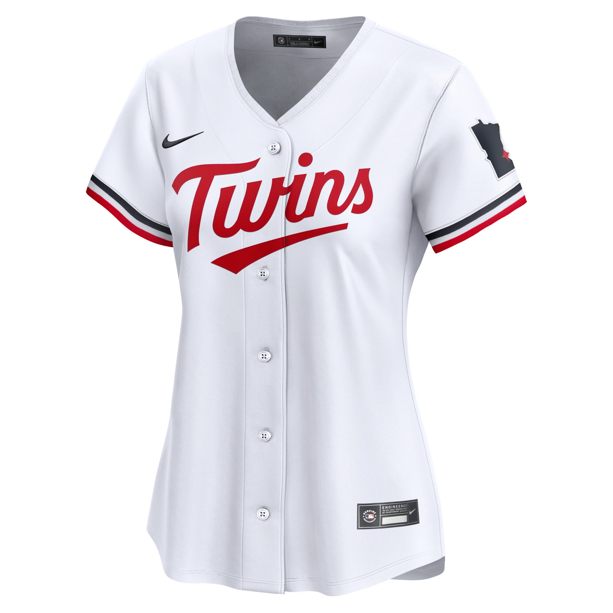 Minnesota Twins  Women's 2024 Jackie Robinson Day Home Limited Jersey\u00c2\u00a0\u00e2\u20ac\u201c White