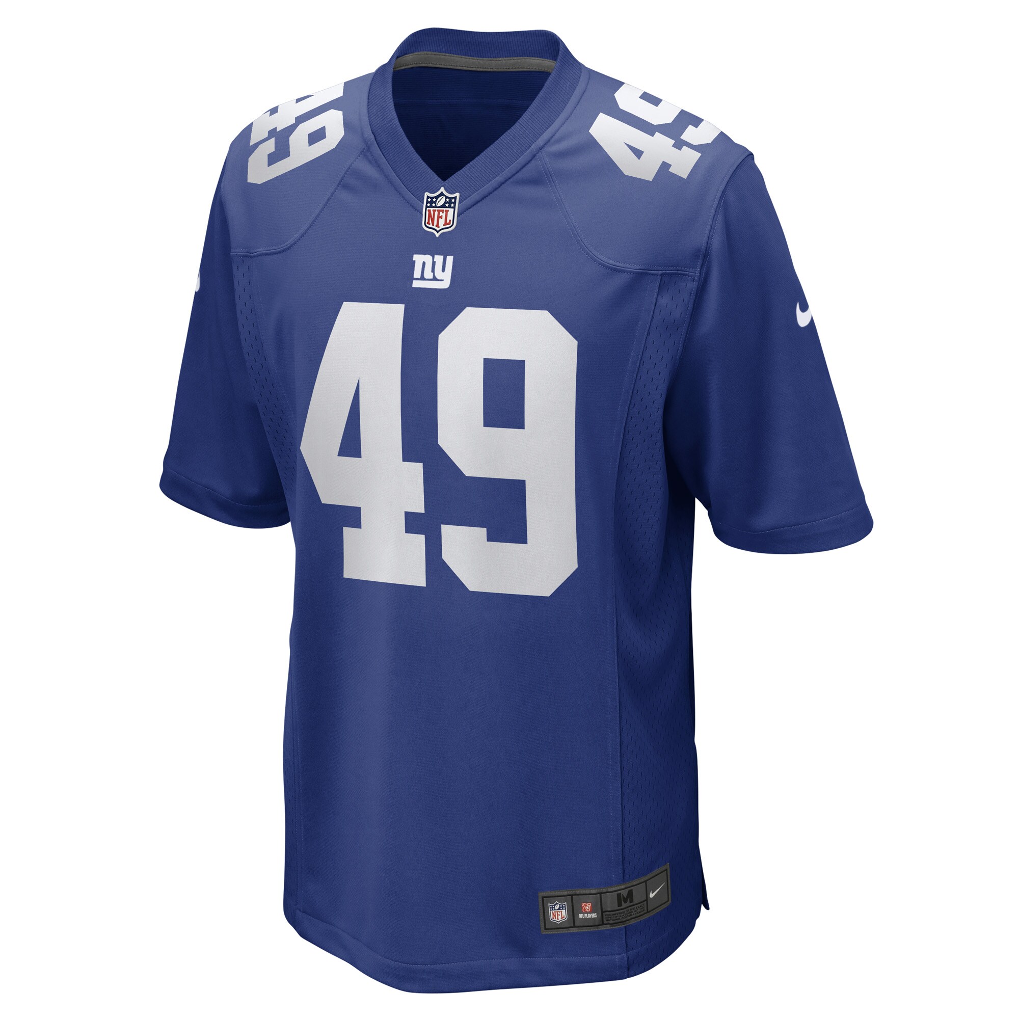 Tomon Fox New York Giants  Game Player Jersey - Royal