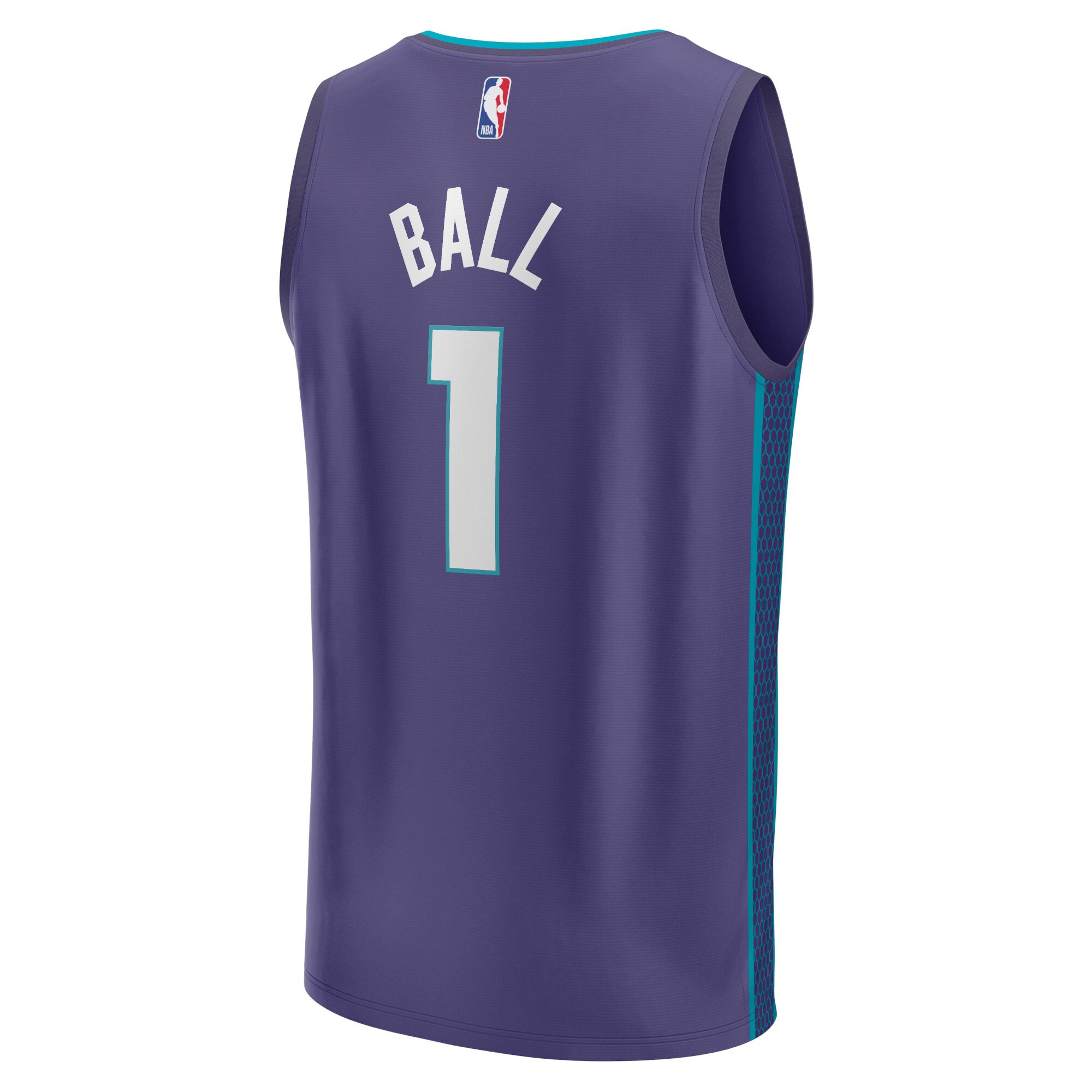 LaMelo Ball Charlotte Hornets Fanatics Fast Break Replica Player Jersey - Statement Edition - Purple