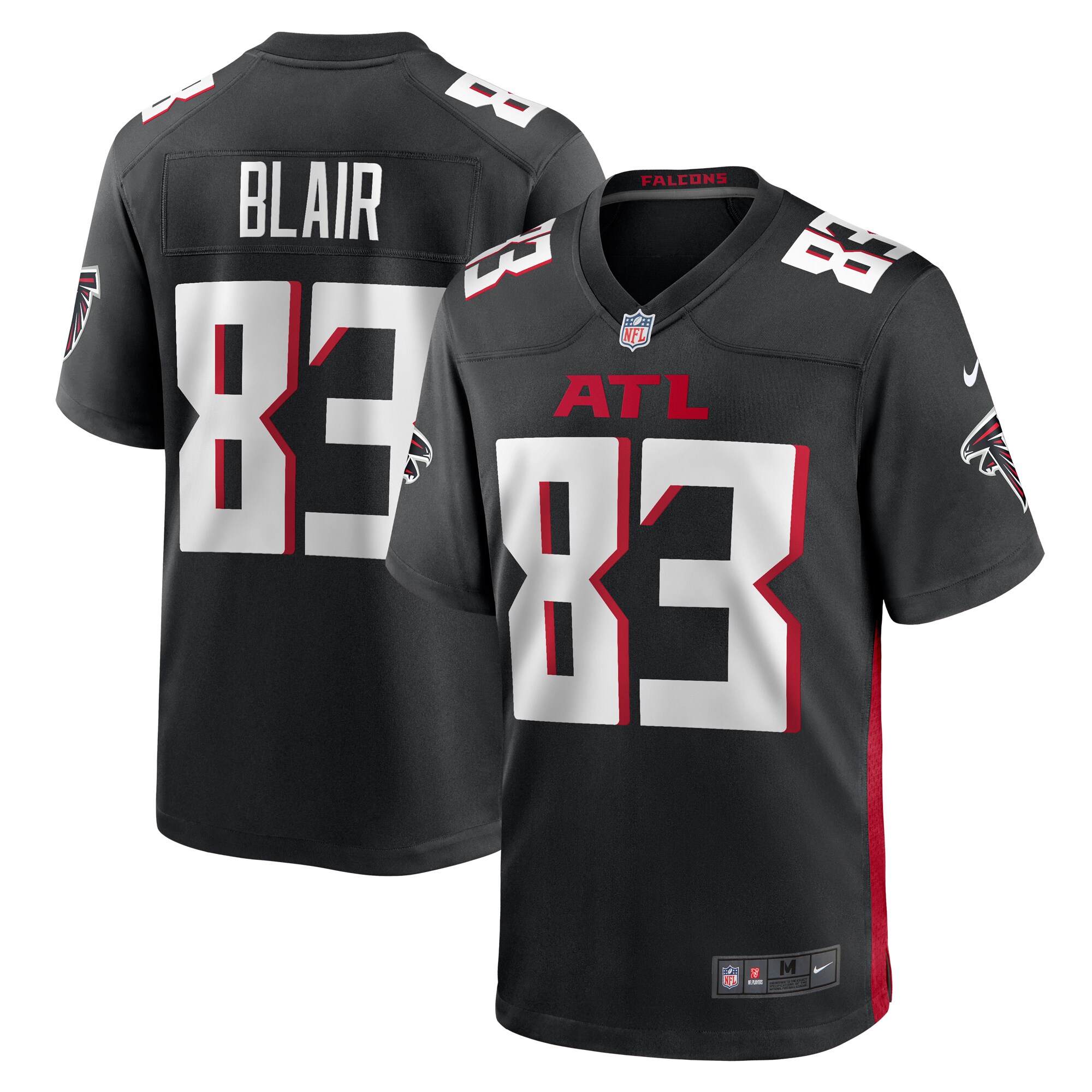 Chris Blair Atlanta Falcons   Game Jersey -  Black