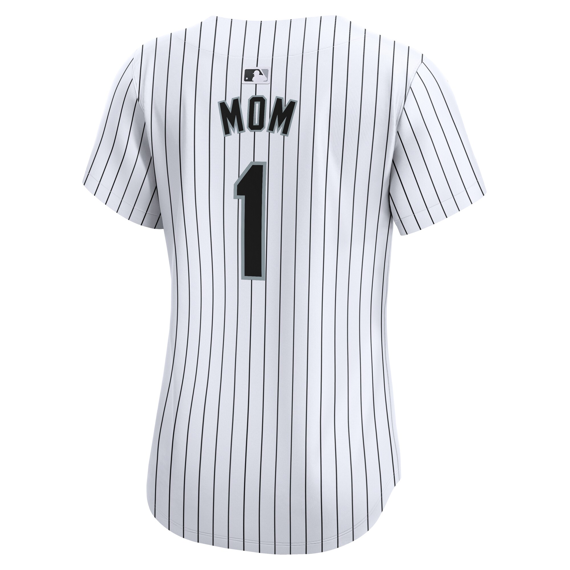 Chicago White Sox  Women's #1 Mom Home Limited Jersey - White