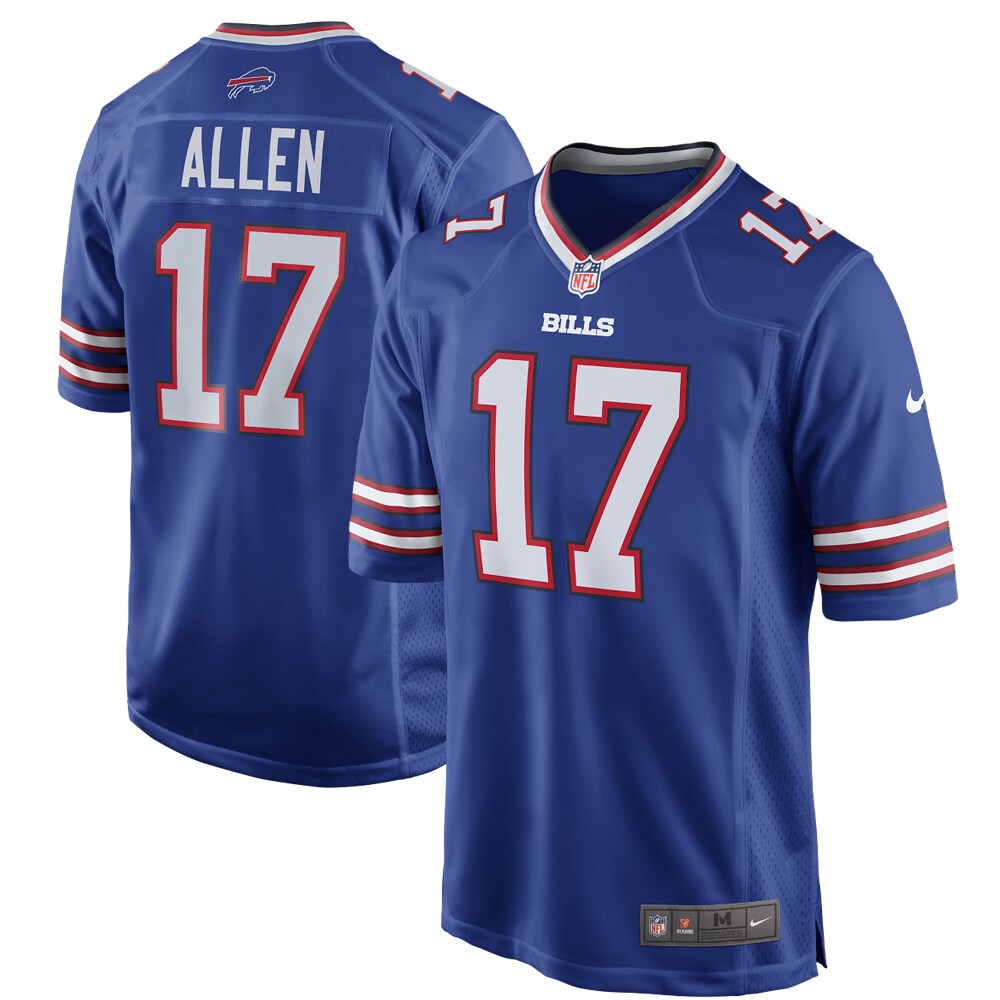 Josh Allen Buffalo Bills  Game Player Jersey - Royal