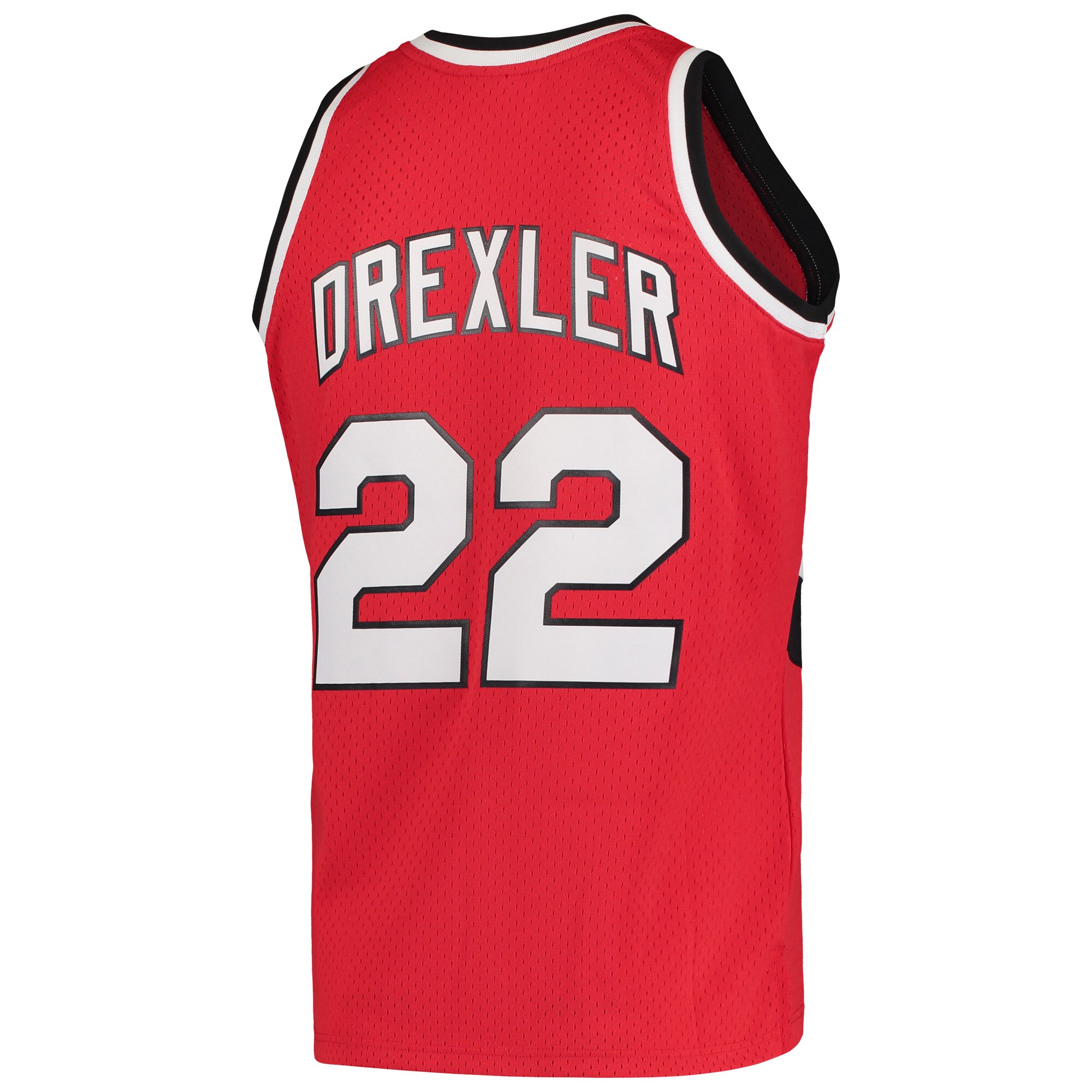 Clyde Drexler Portland Trail Blazers Mitchell & Ness 1983\/84 Hardwood Classics Swingman Jersey - Red