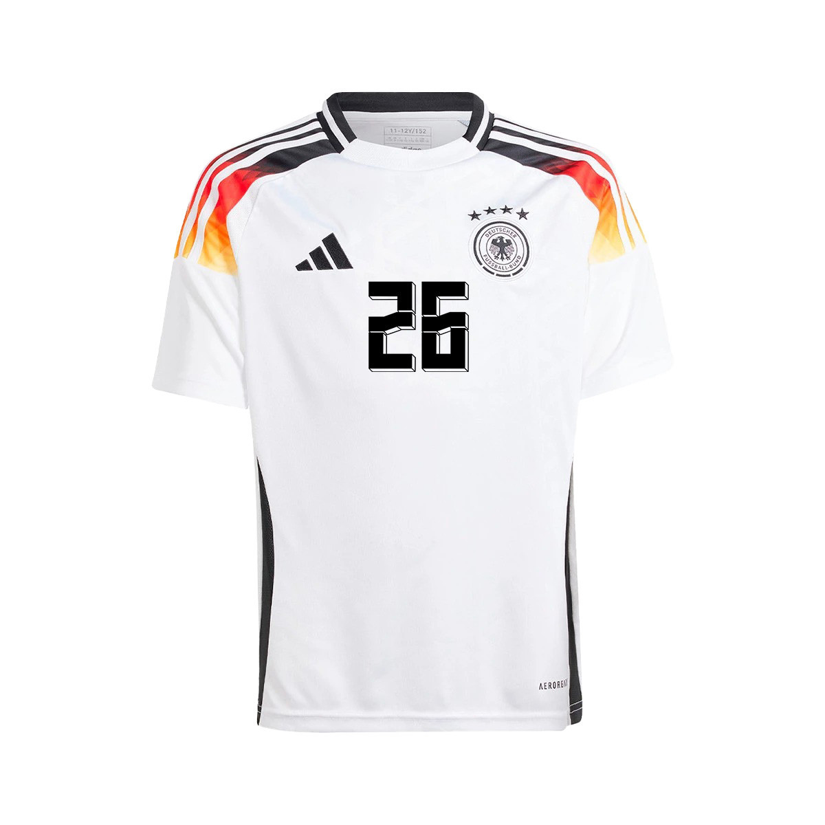 Deniz Undav 26 Signed Germany National Team 2024/25 YOUTH Jersey Autographed - Home