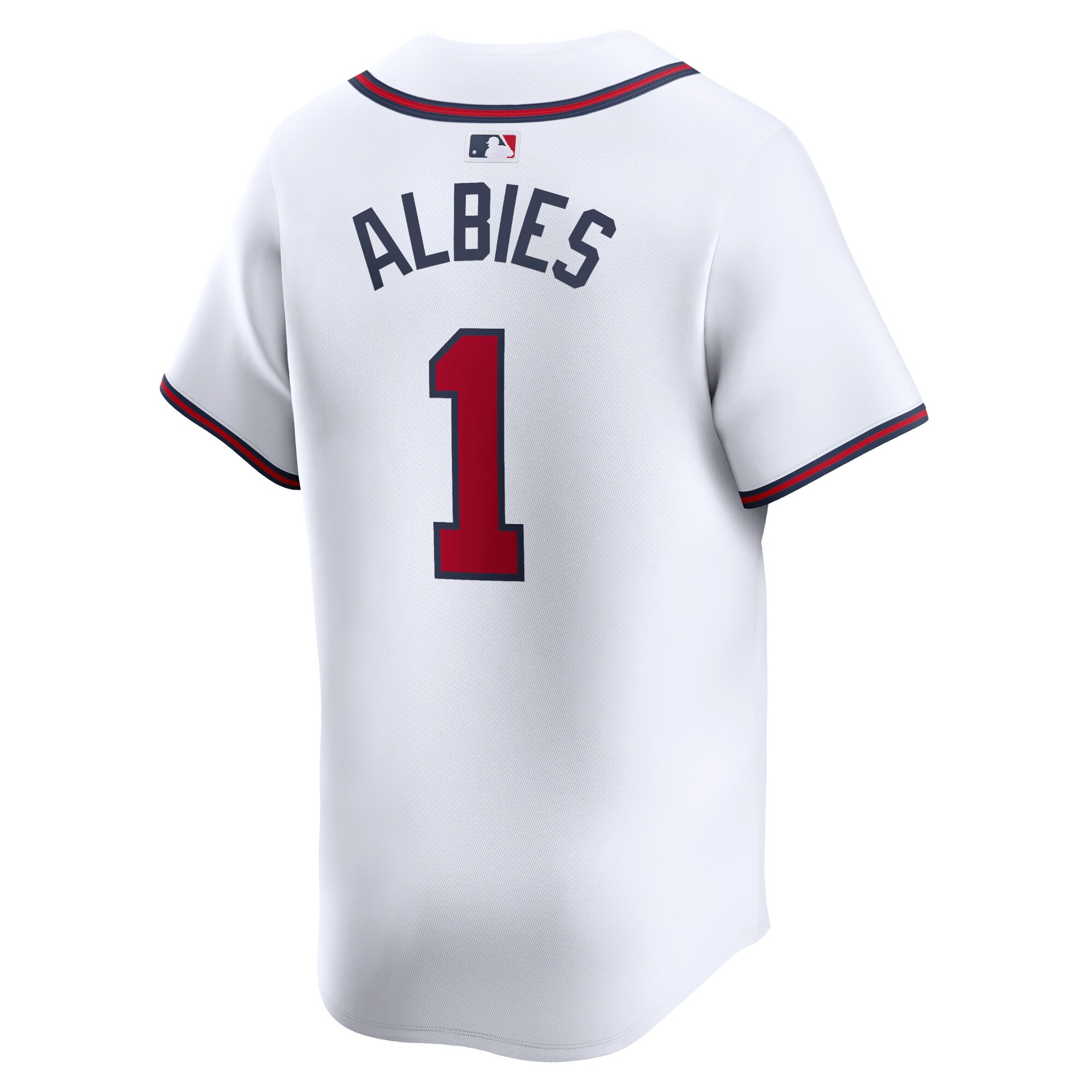 Ozzie Albies Atlanta Braves  Home Limited Player Jersey - White