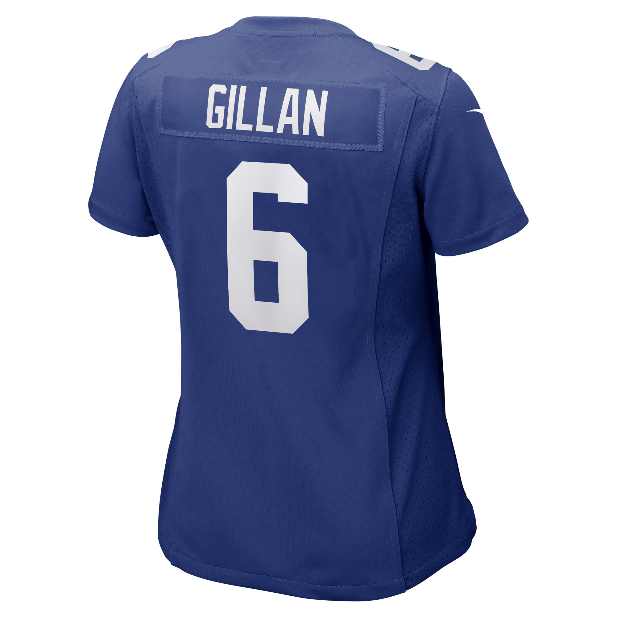Jamie Gillan New York Giants  Women's Game Player Jersey - Royal