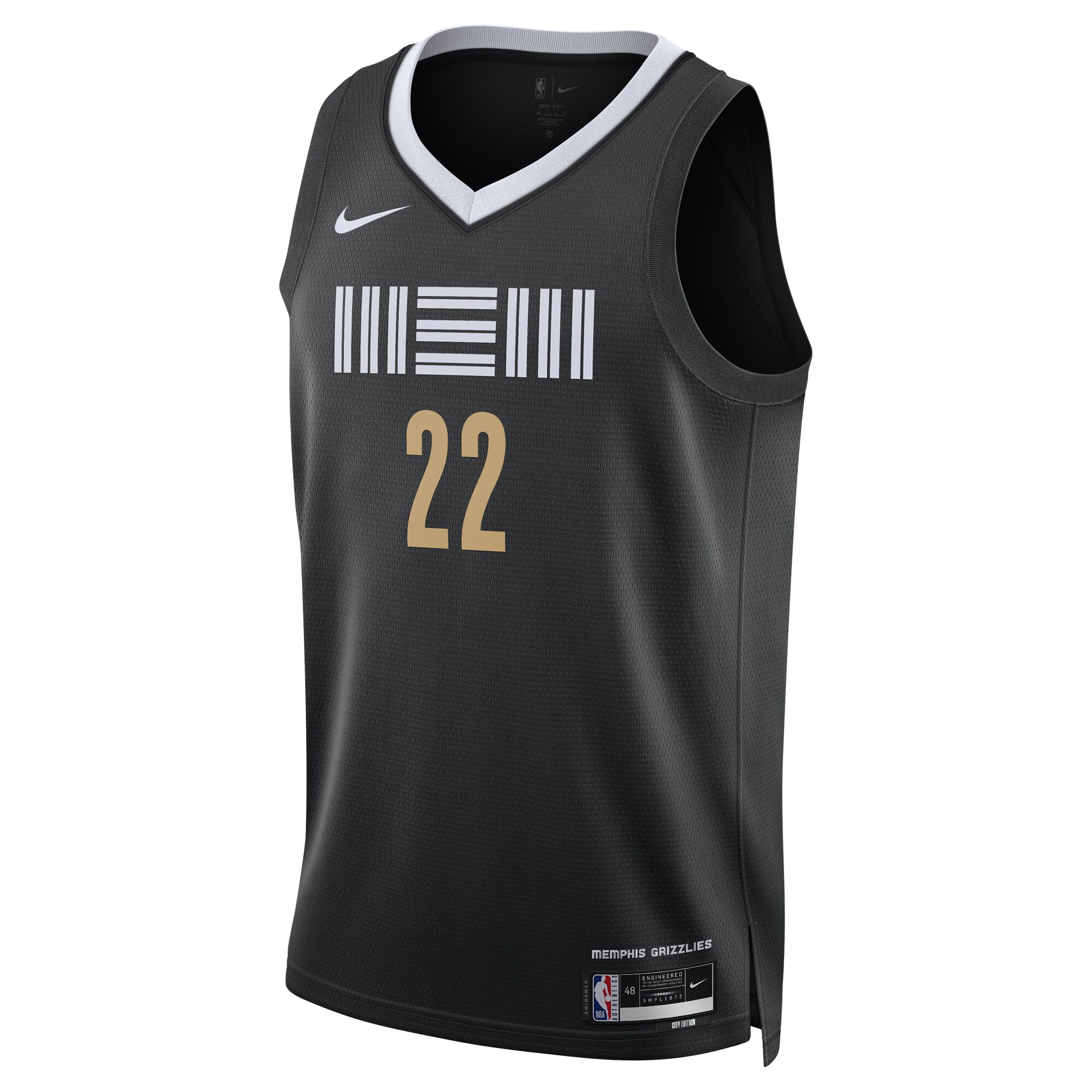 Desmond Bane Memphis Grizzlies  Unisex 2023\/24 Swingman Jersey - Black - City Edition