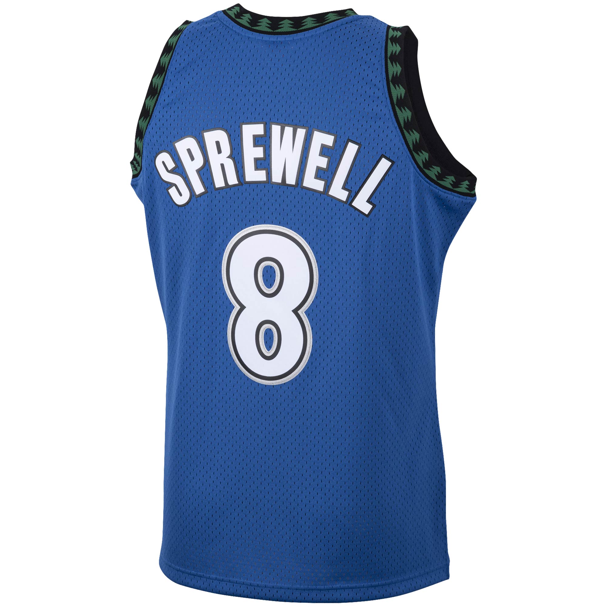 Latrell Sprewell Minnesota Timberwolves Mitchell & Ness 2001\/02 Hardwood Classics Swingman Jersey - Blue