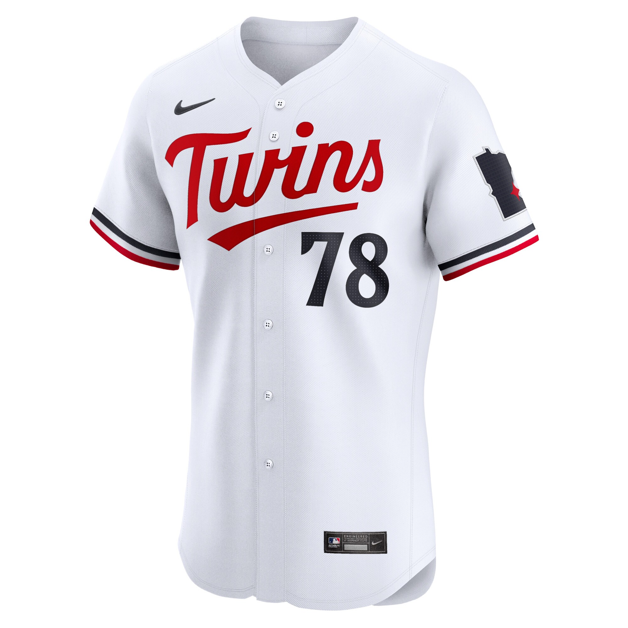 Simeon Woods Richardson Minnesota Twins  Home Elite Player Jersey - White